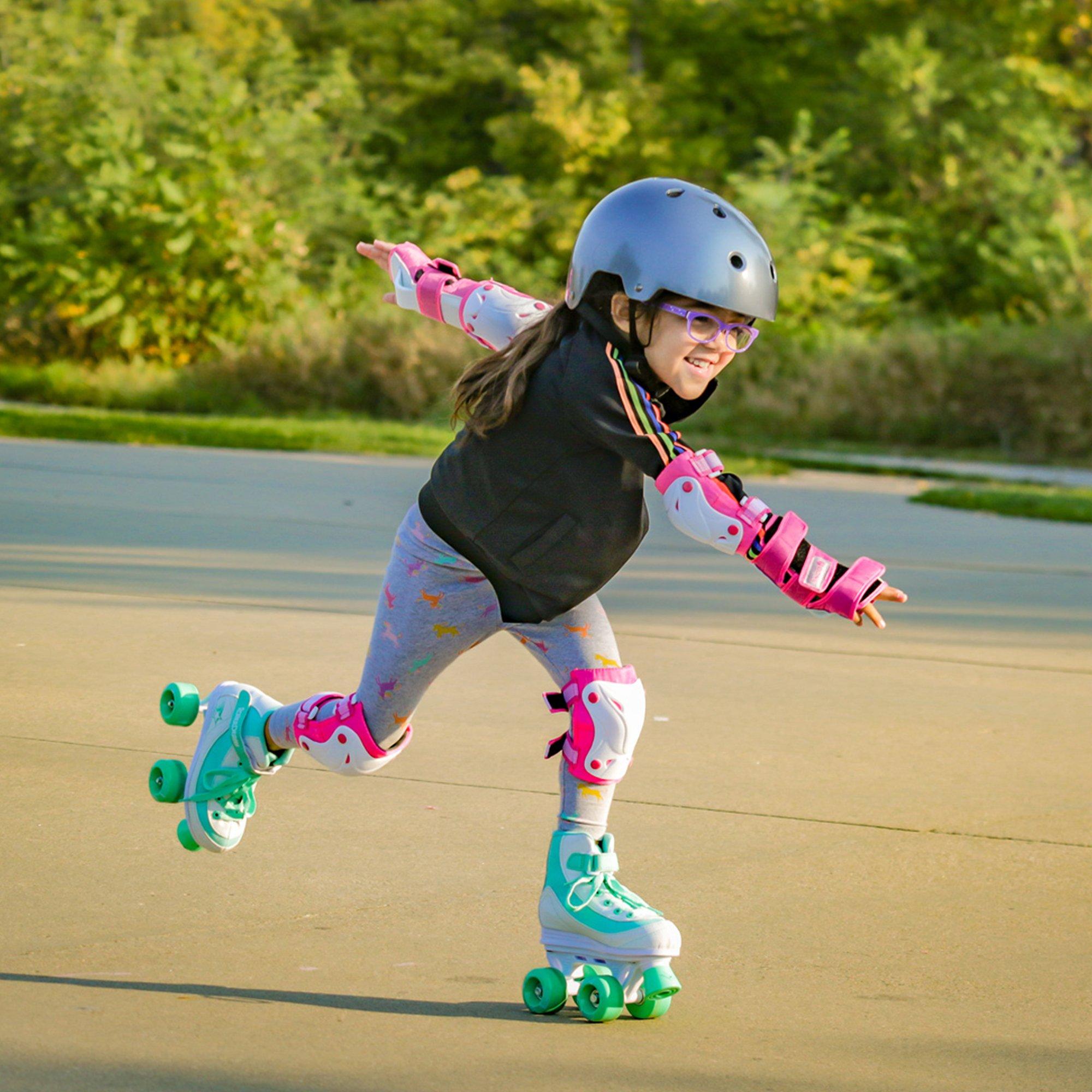 Midnight Prism - Roller Derby - FIRESTAR V2 CHILDRENS QUAD ROLLER SKATES - PRISM - 10