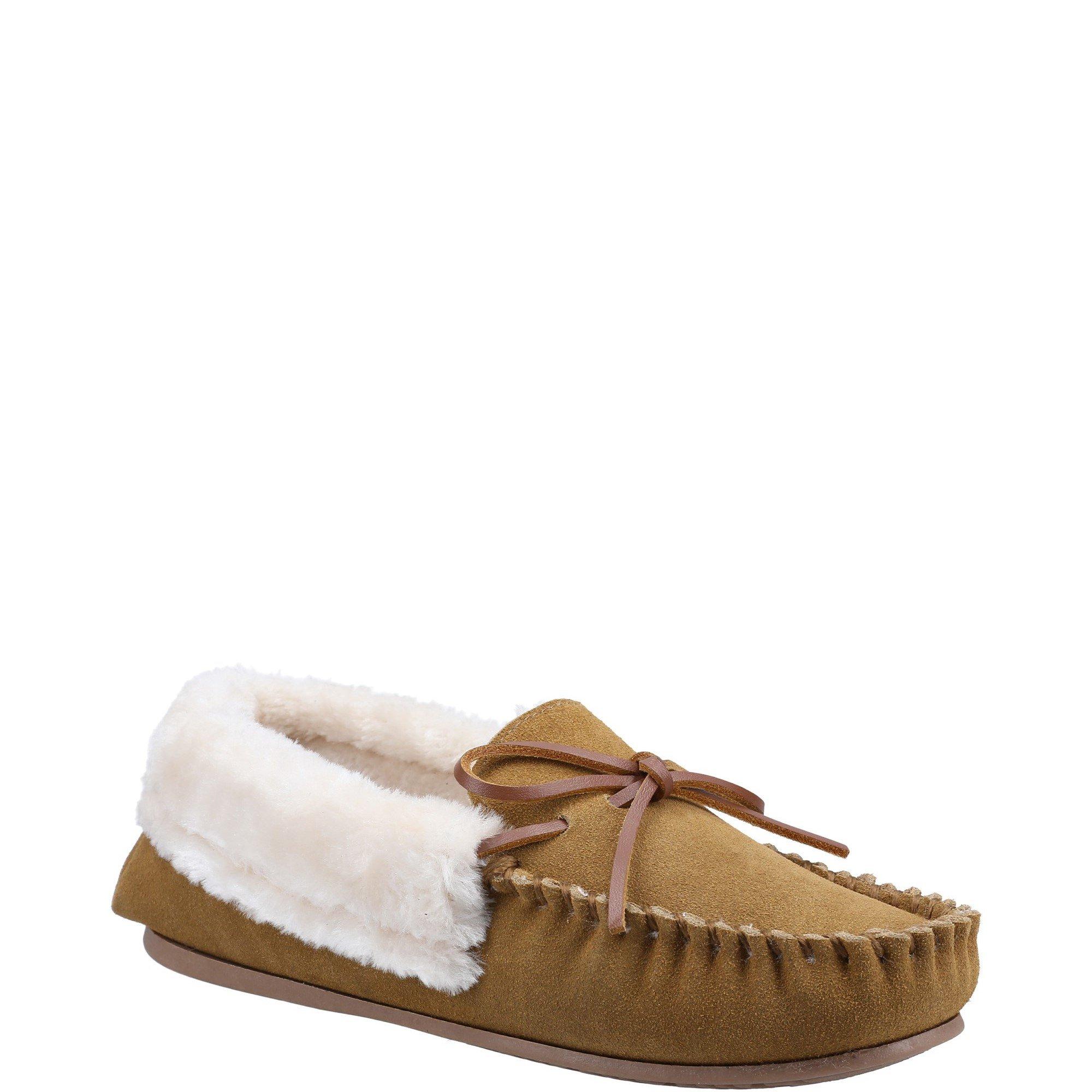 Tan - Cotswold - Sopworth Moccasin Slipper - 2