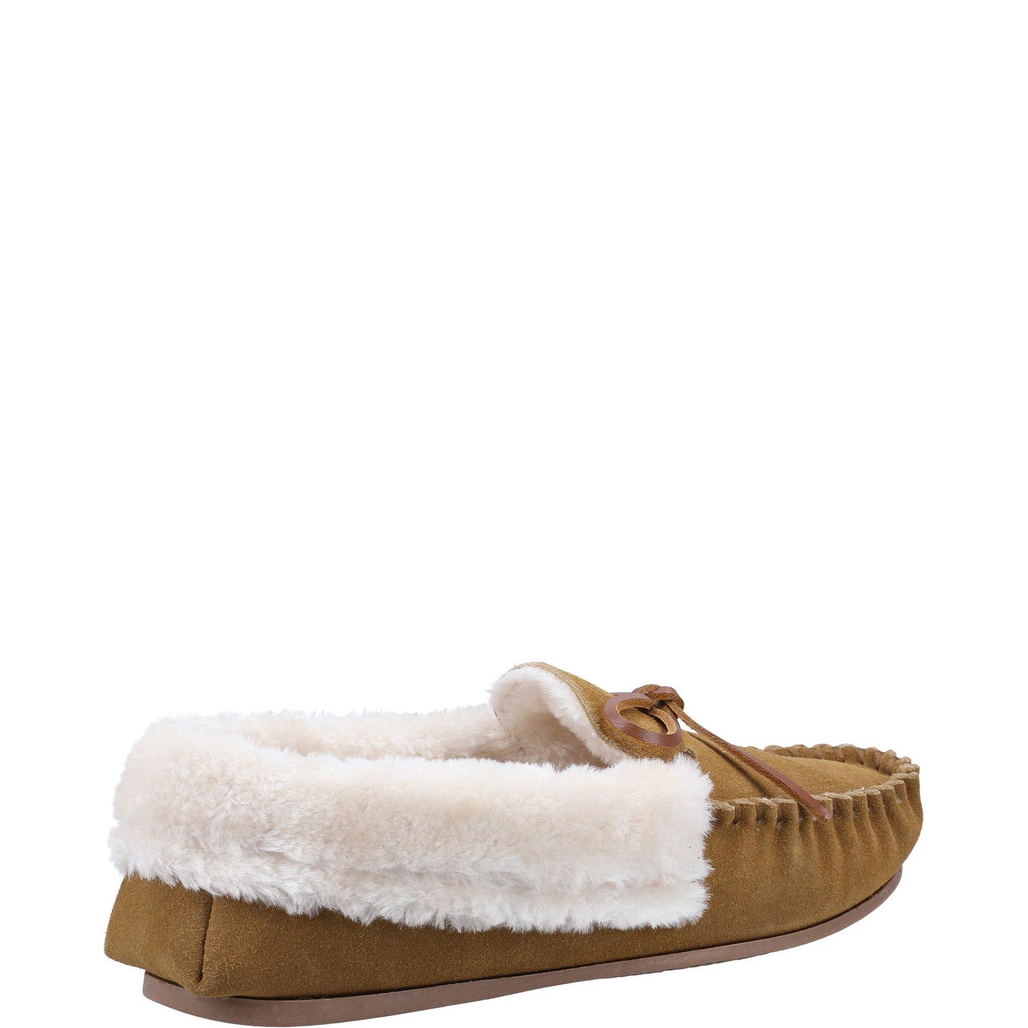 Tan - Cotswold - Sopworth Moccasin Slipper - 3