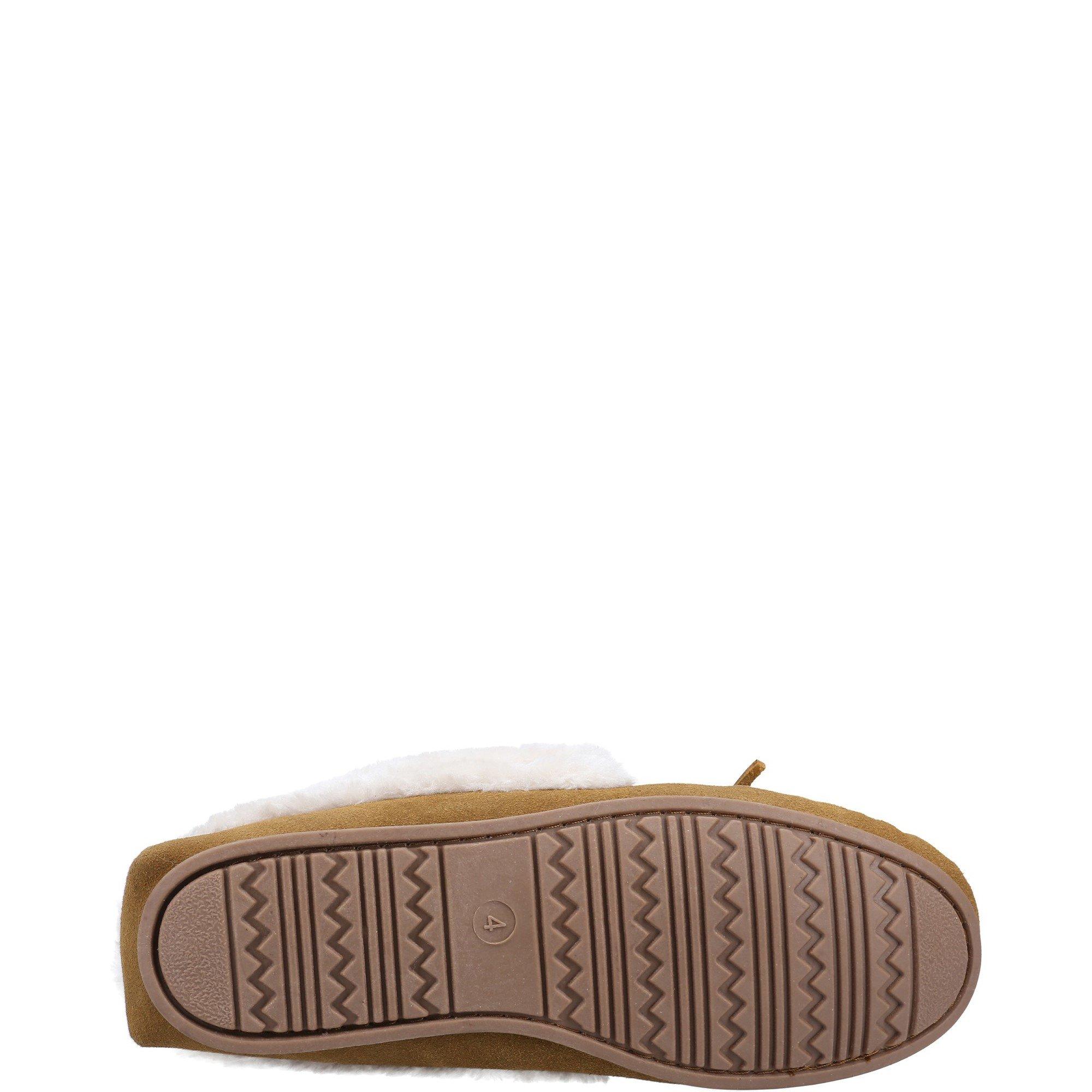Tan - Cotswold - Sopworth Moccasin Slipper - 4