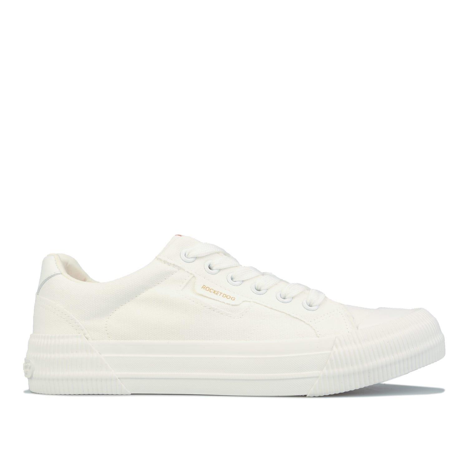 White - Rocket Dog - Cheery Canvas Pumps - 1