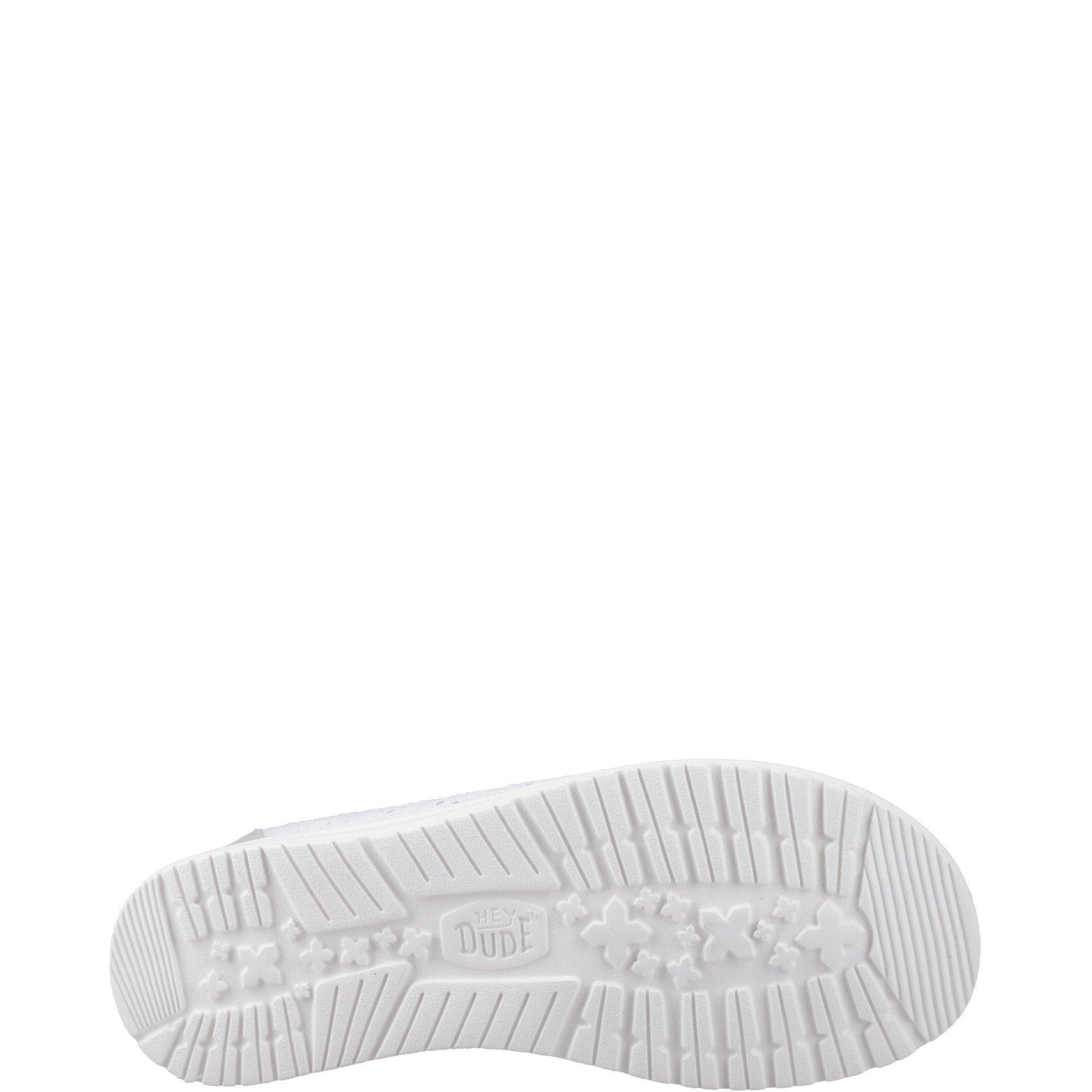 Blue - HEYDUDE - Wendy Eyelet Lace Shoes - 4