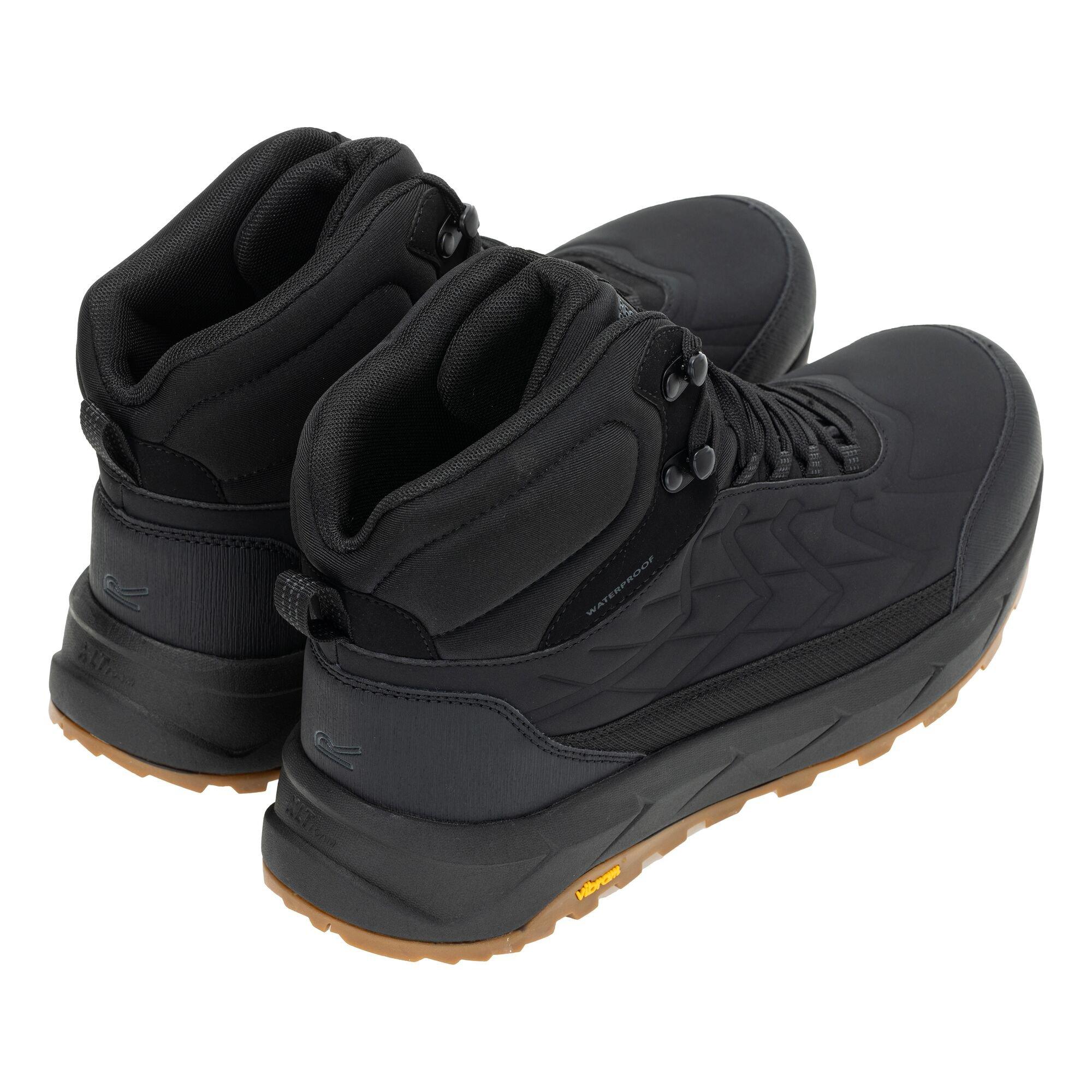 Black Gum - Regatta - Mens Onyx Mid Waterproof Boots - 2