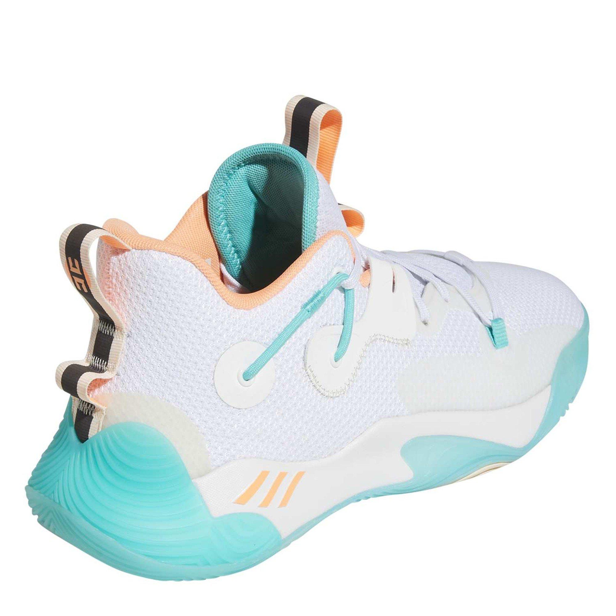 Weiß - adidas - Harden Stepback 3 Basketball Shoes - 4