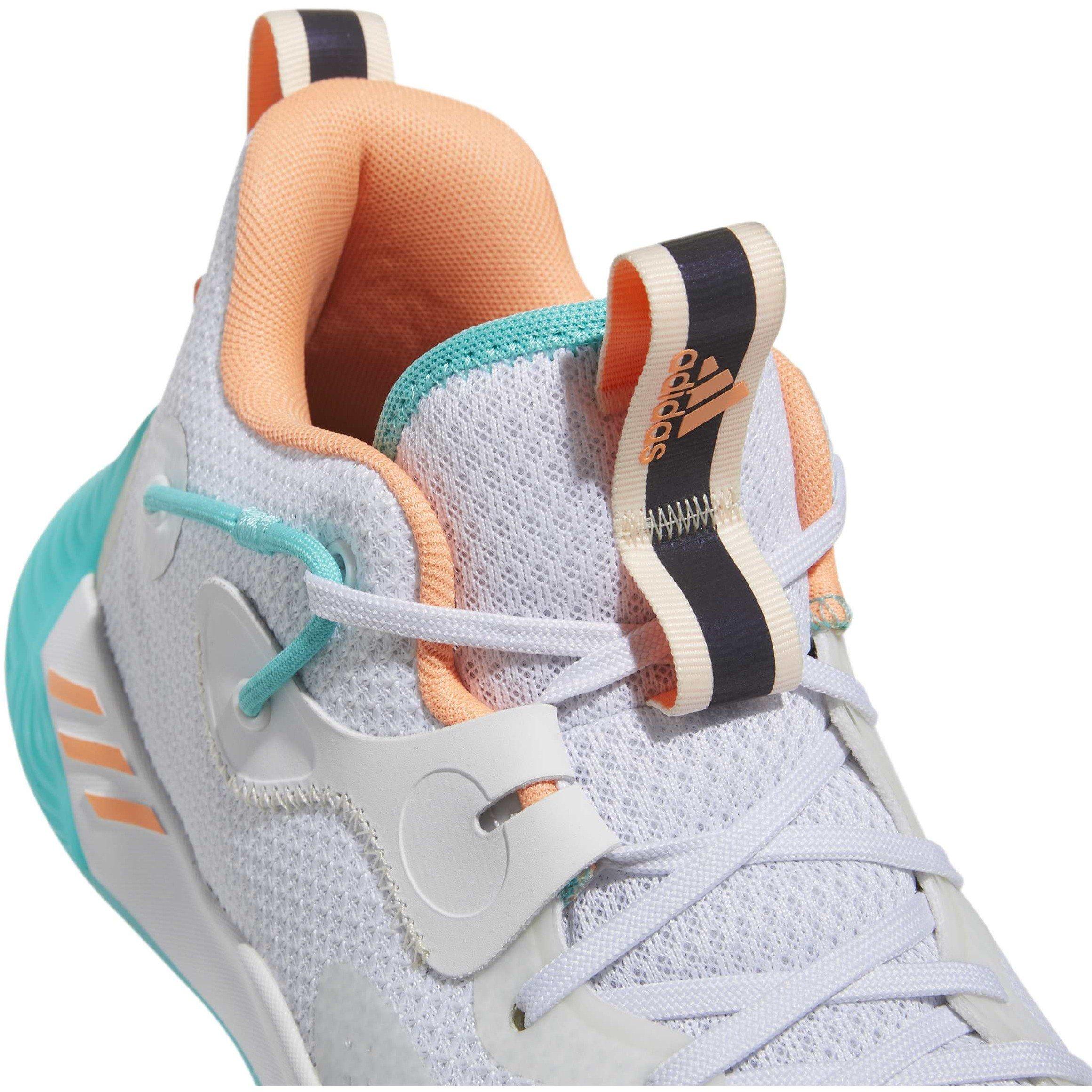 Weiß - adidas - Harden Stepback 3 Basketball Shoes - 7