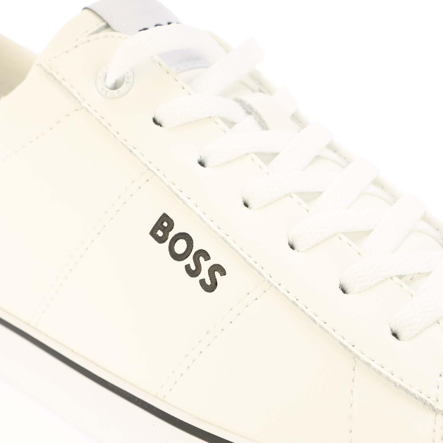 White - Boss - Jodie Tennis Trainers - 5