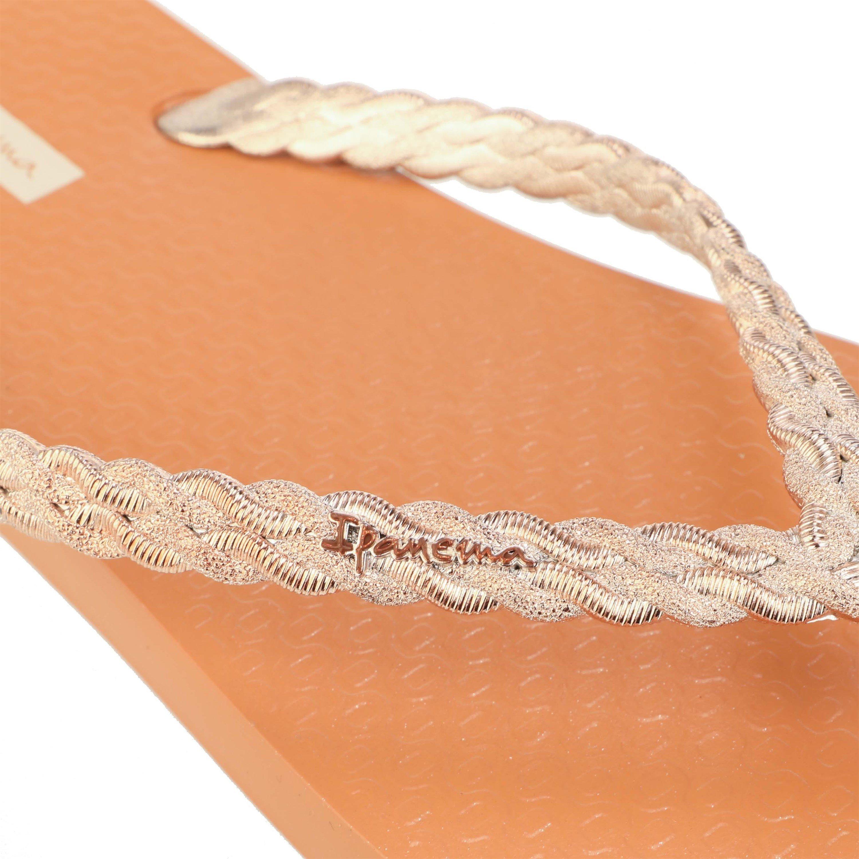 Tan - Ipanema - Exuberance Chrome Flip Flops - 6