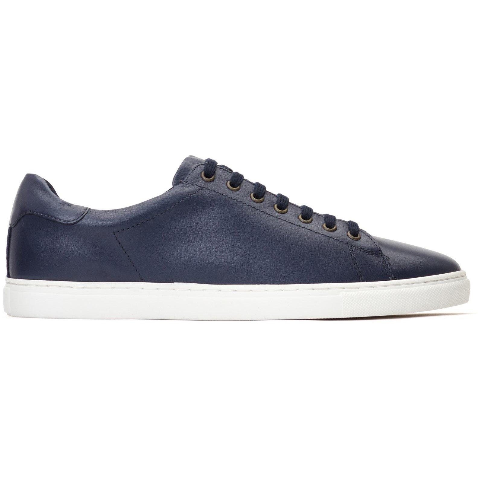 Base London Men's Tucker Sneaker - Navy - 7 (41)