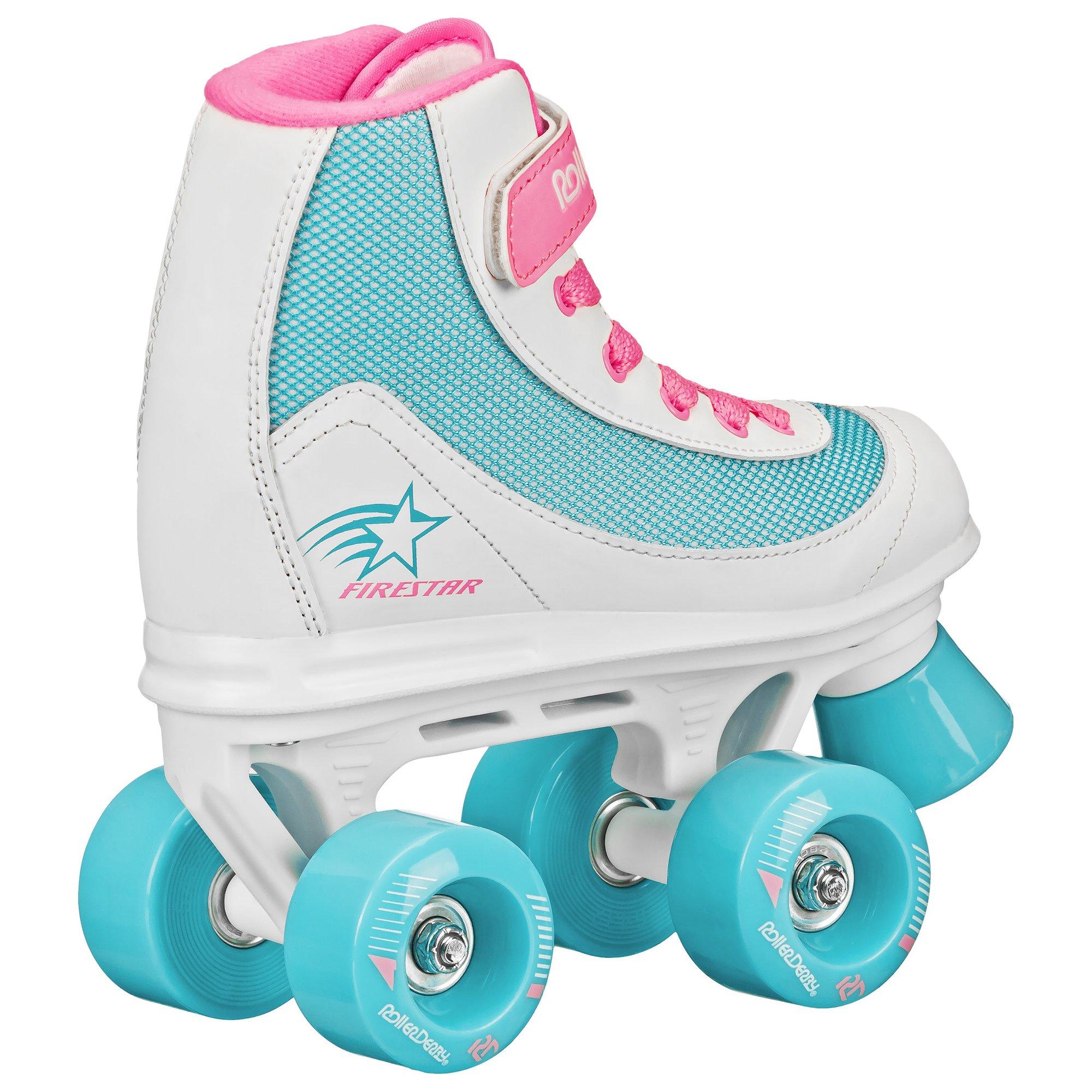 Bubblegum - Roller Derby - FIRESTAR V2 CHILDRENS QUAD ROLLER SKATES - BUBBLE - 2