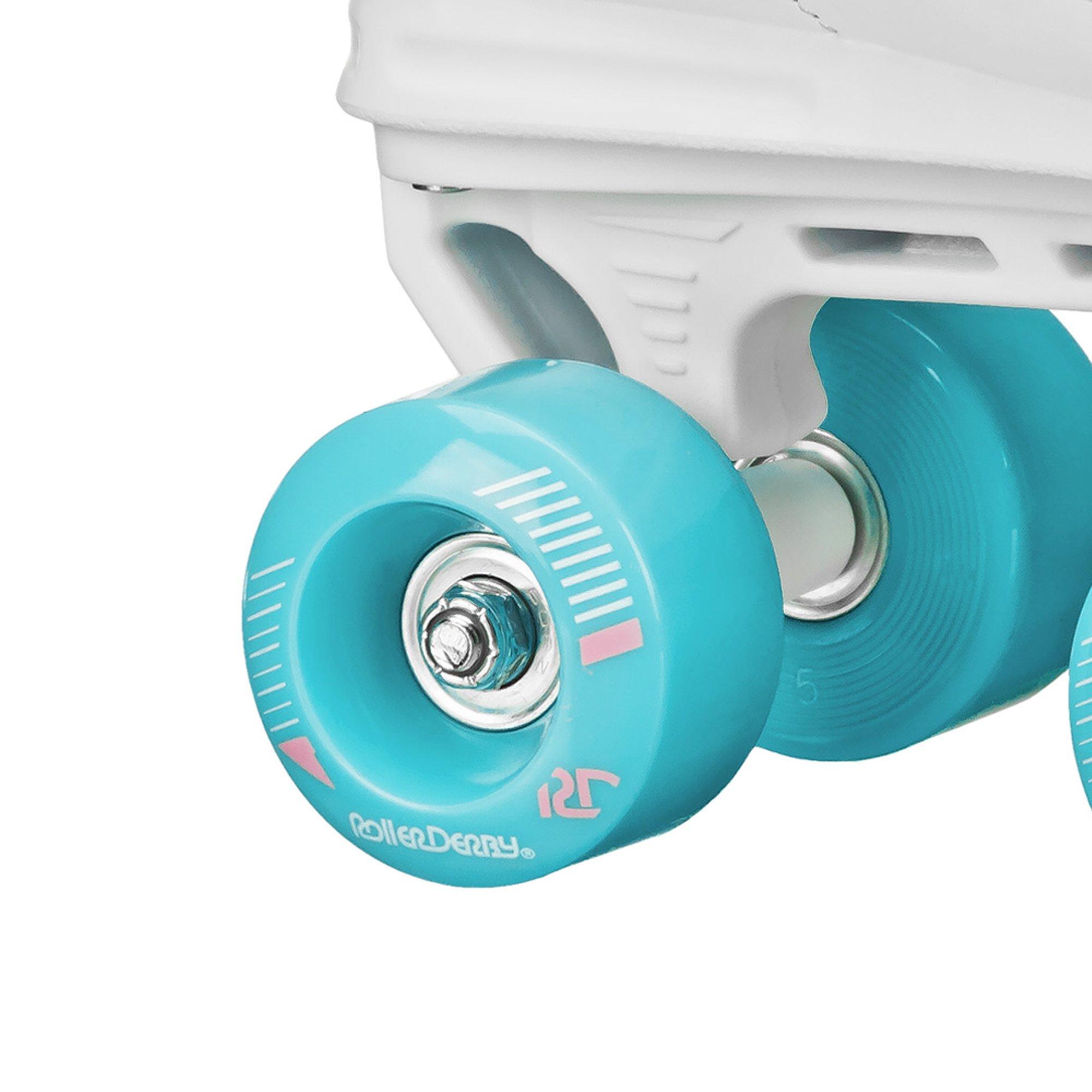 Bubblegum - Roller Derby - FIRESTAR V2 CHILDRENS QUAD ROLLER SKATES - BUBBLE - 5