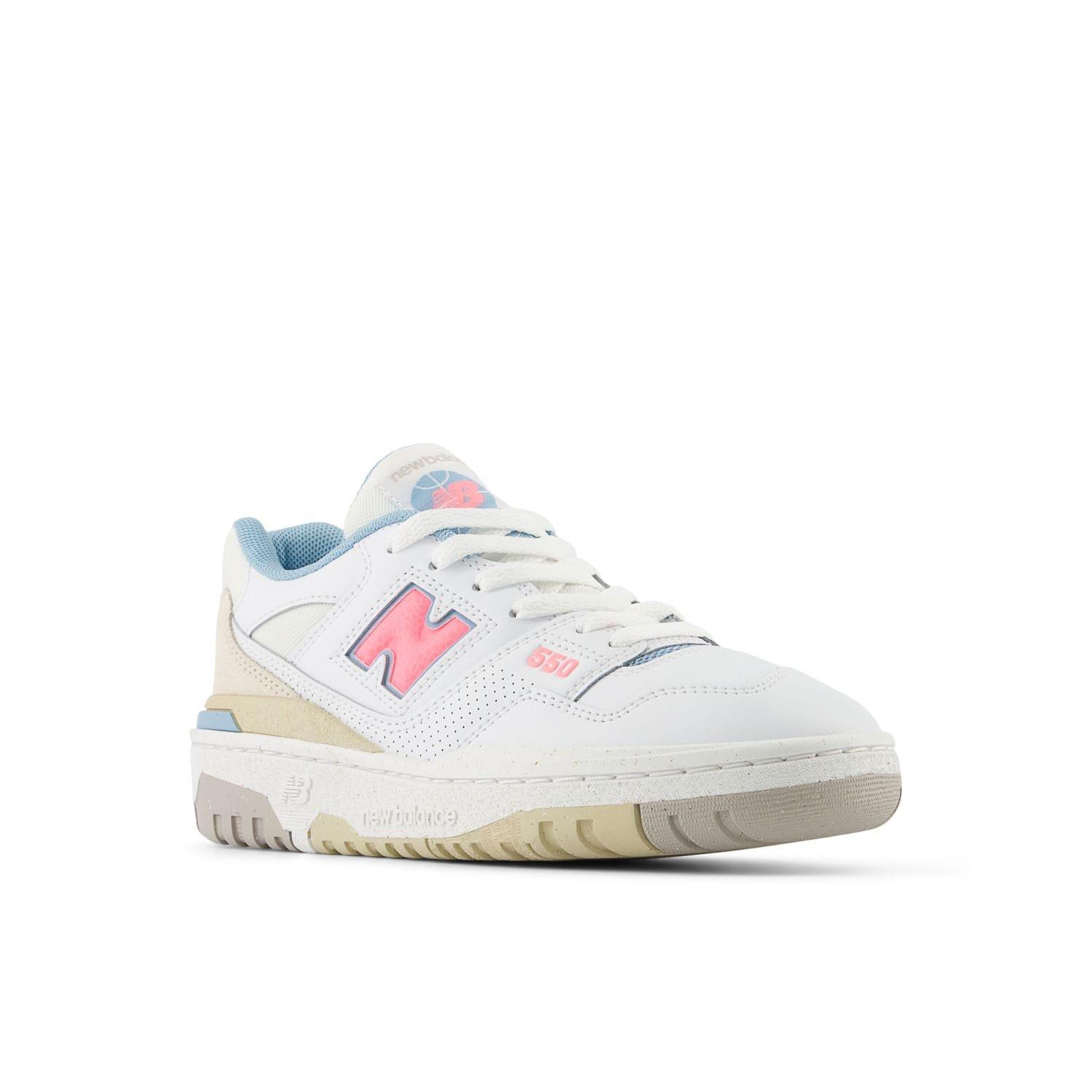White - New Balance - 550 Trainers - 2