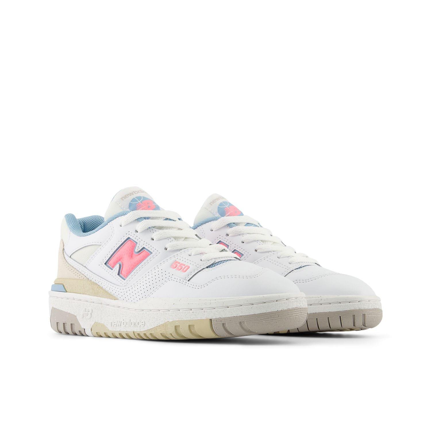 White - New Balance - 550 Trainers - 5