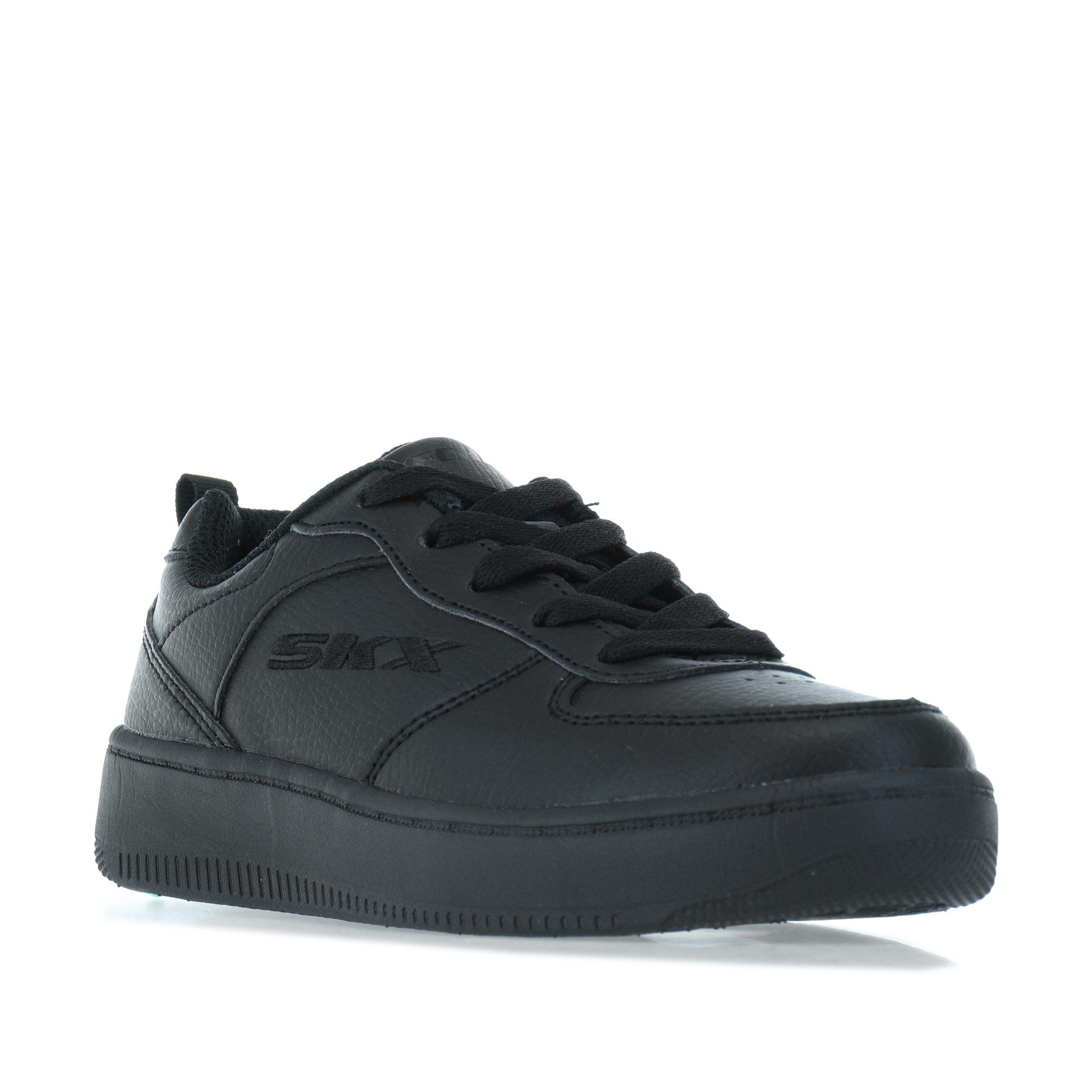 Black - Skechers - Children Sport Court 92 Trainers - 2