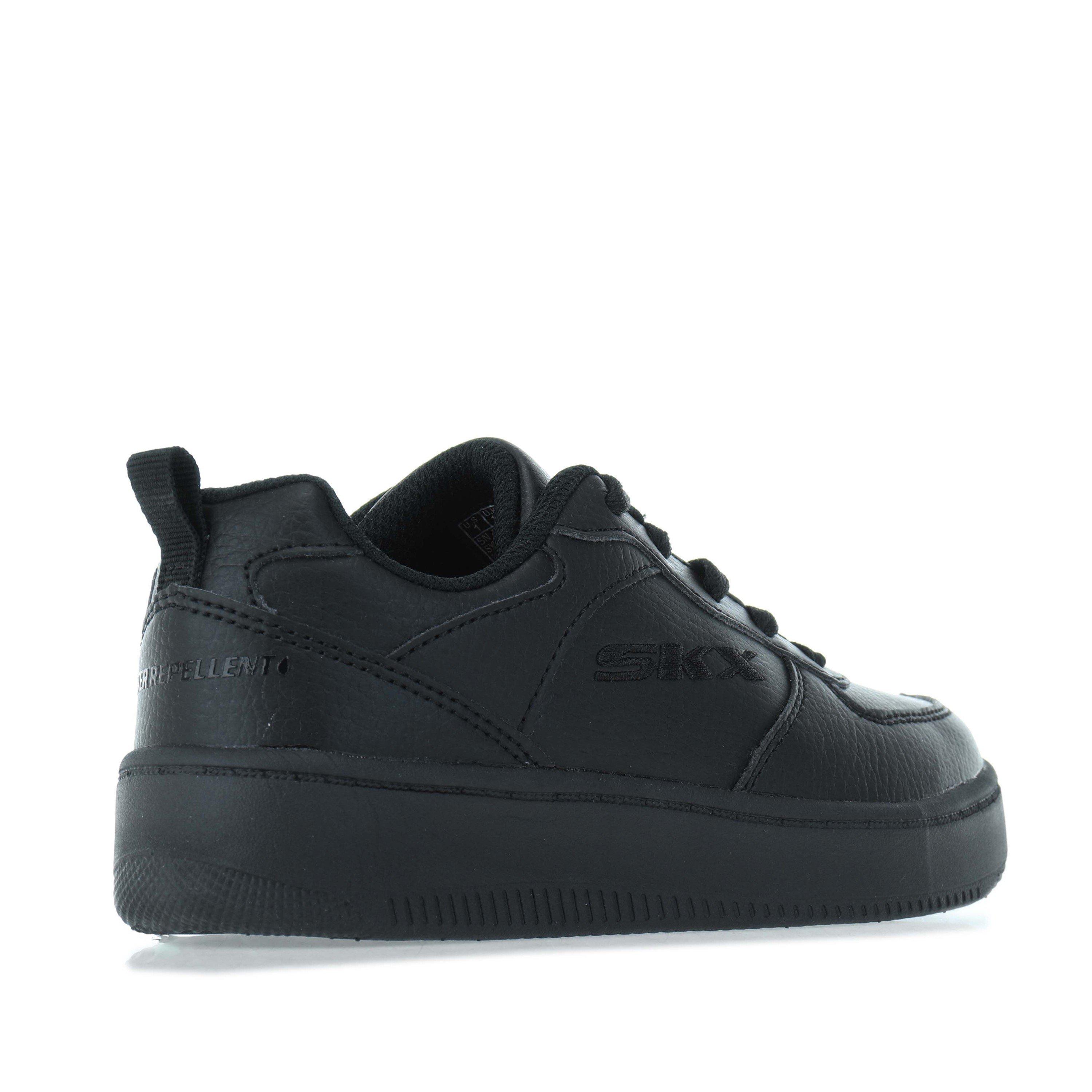 Black - Skechers - Children Sport Court 92 Trainers - 3