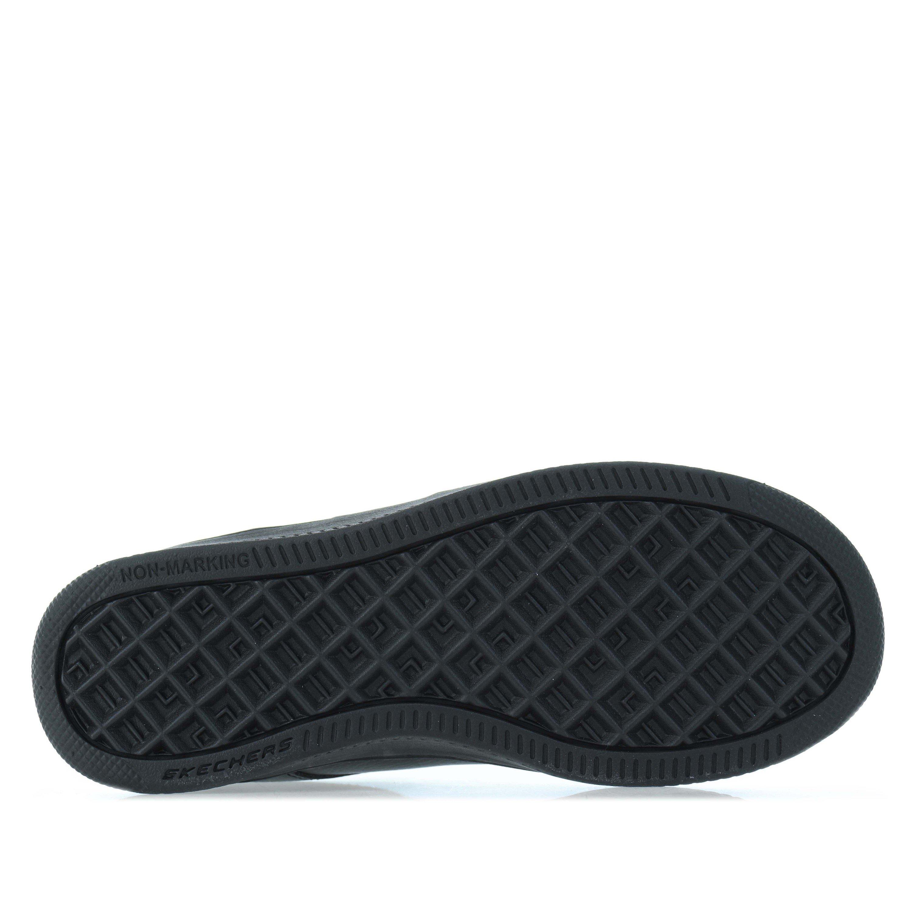 Black - Skechers - Children Sport Court 92 Trainers - 4