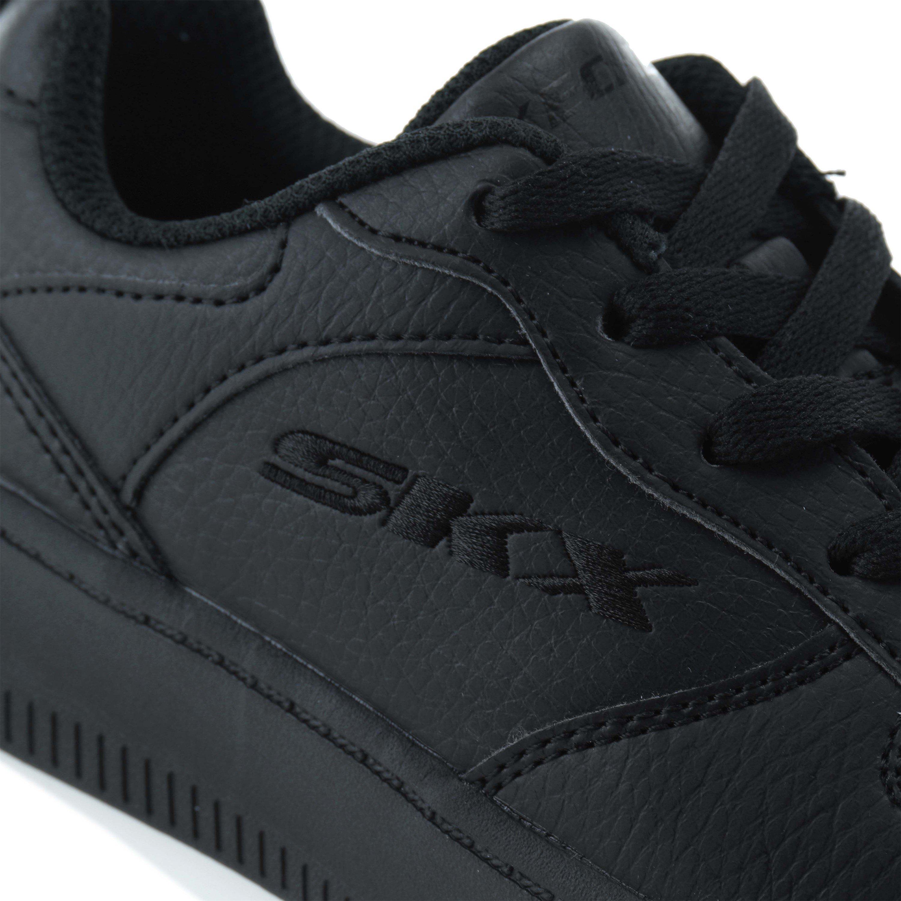 Black - Skechers - Children Sport Court 92 Trainers - 5
