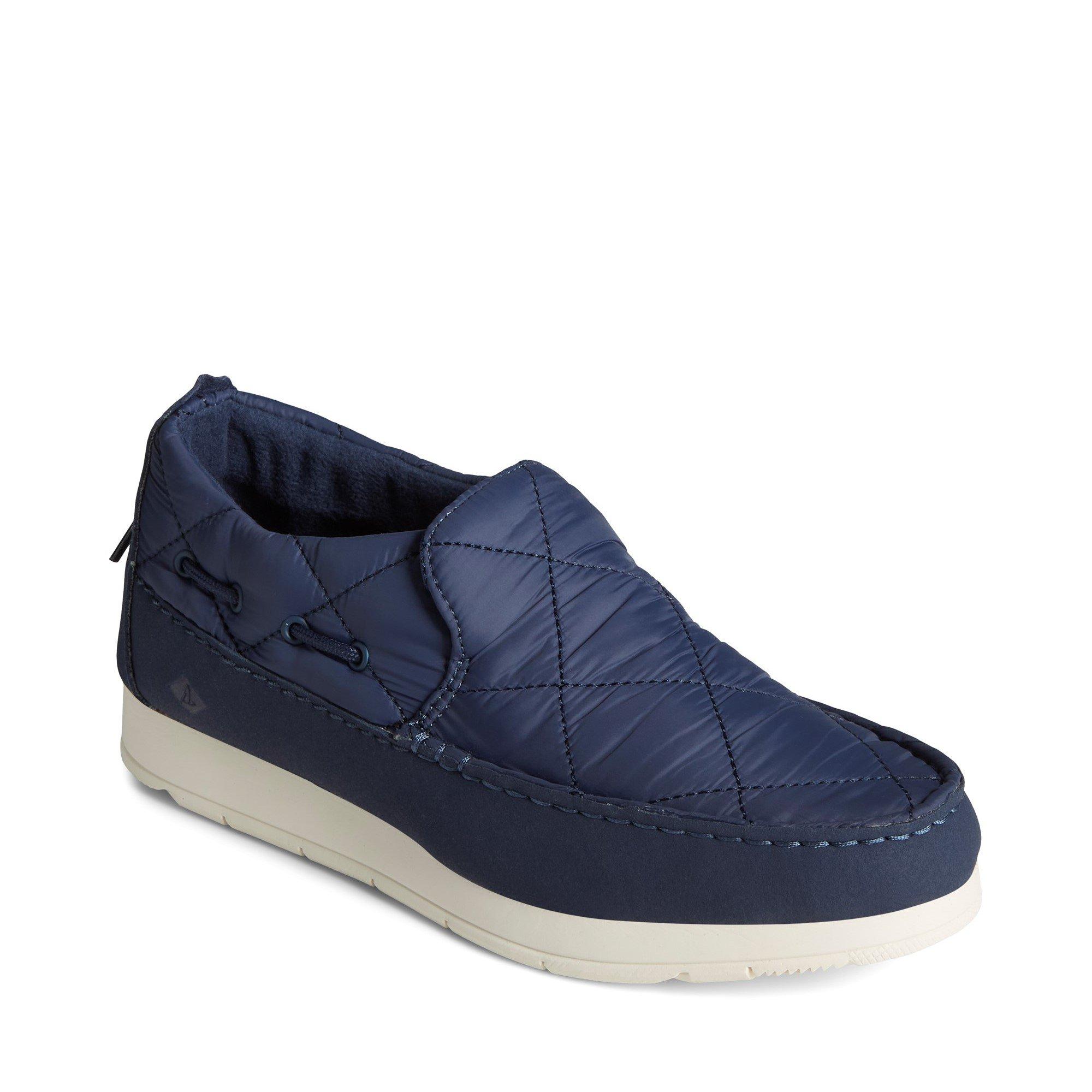 Navy - Sperry Top Sider - Moc-Sider Nylon Slip On - 2