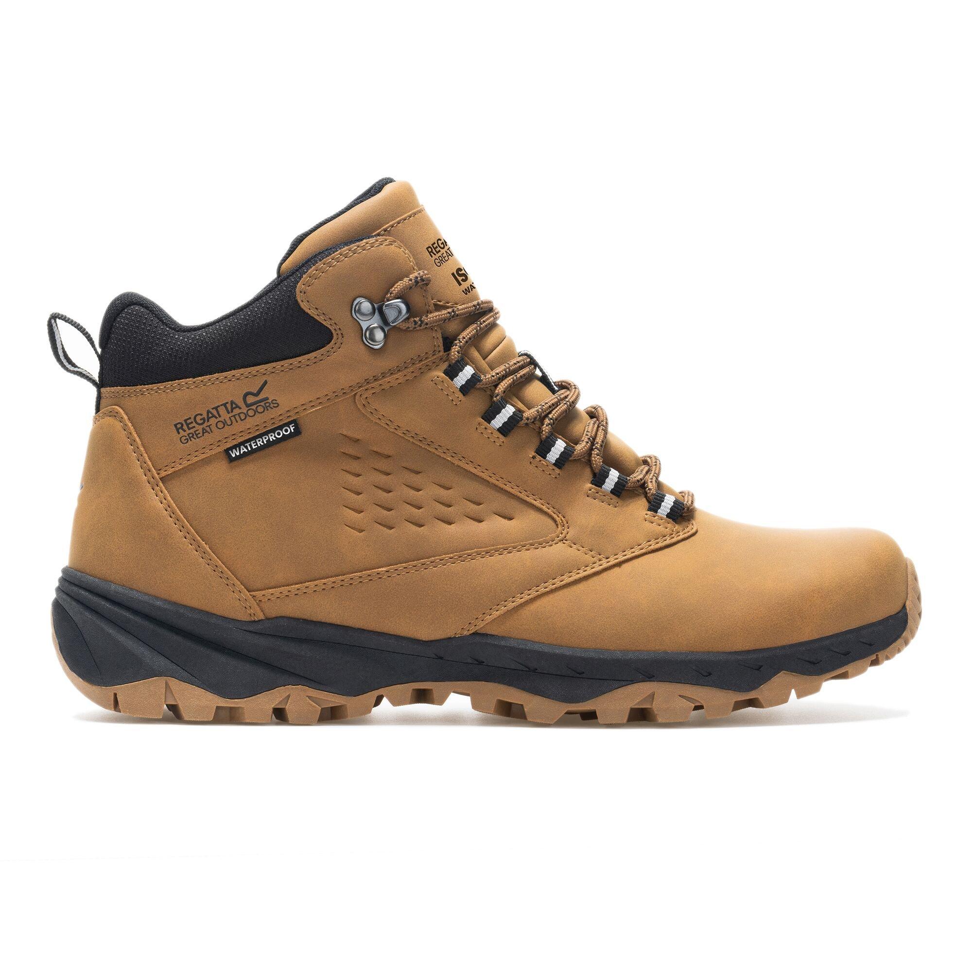 Tan - Regatta - Mens Amble Waterproof Walking Boots - 5