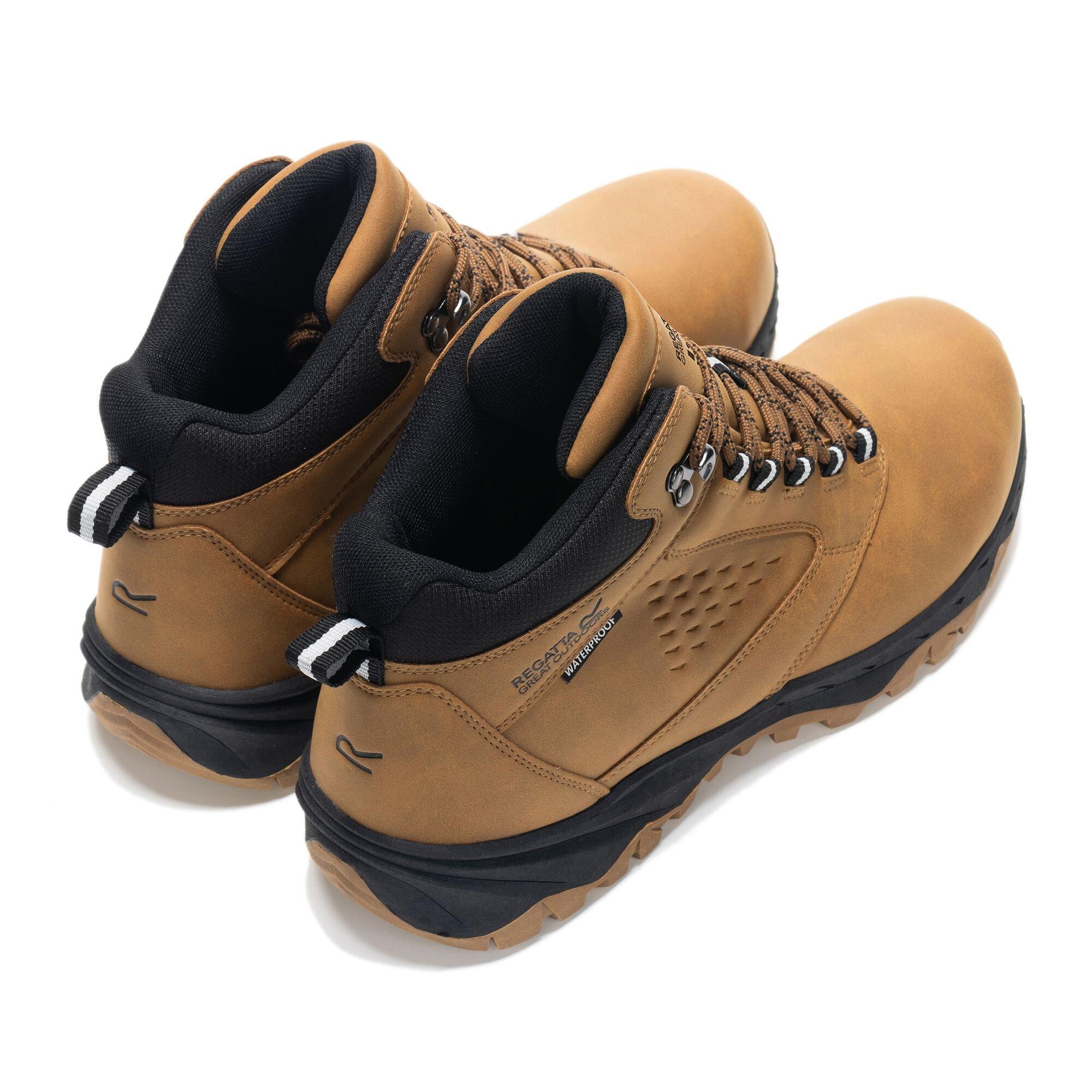 Tan - Regatta - Mens Amble Waterproof Walking Boots - 6