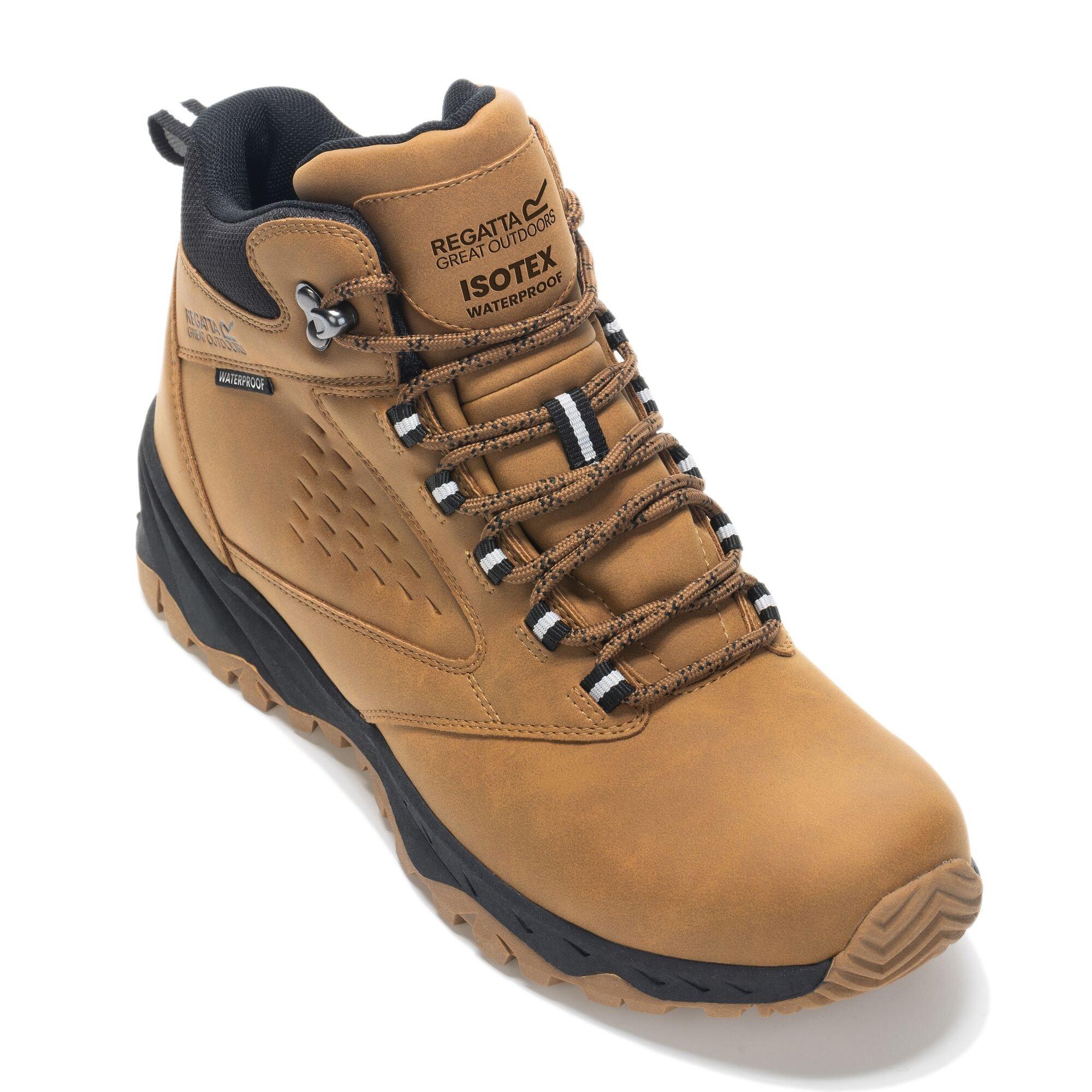 Tan - Regatta - Mens Amble Waterproof Walking Boots - 8
