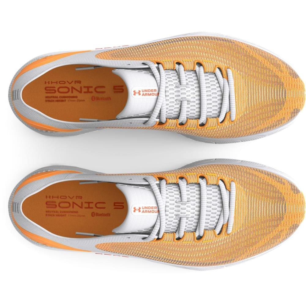 White - Under Armour - Ua Hovr Sonic 5 Breeze Running Shoes - 5
