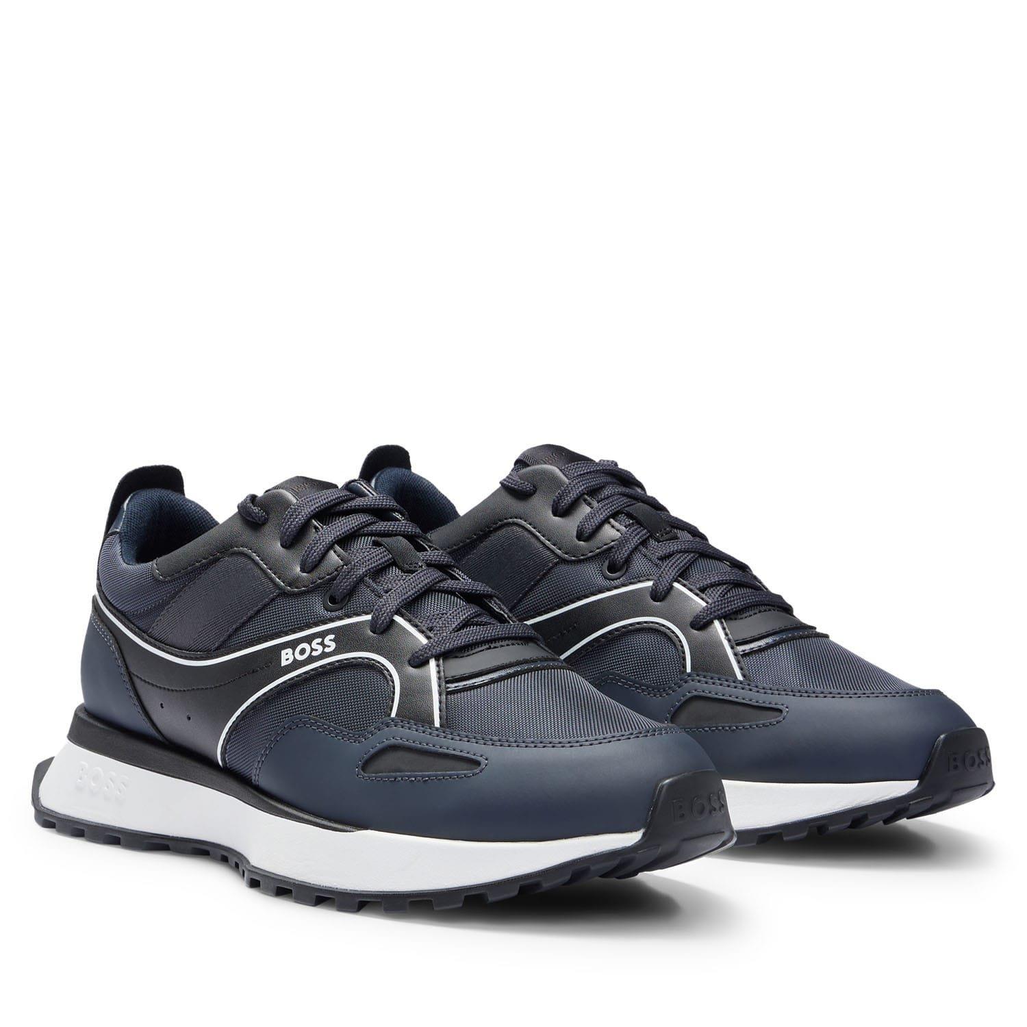 Navy - Boss - Jonah Run Trainers - 2