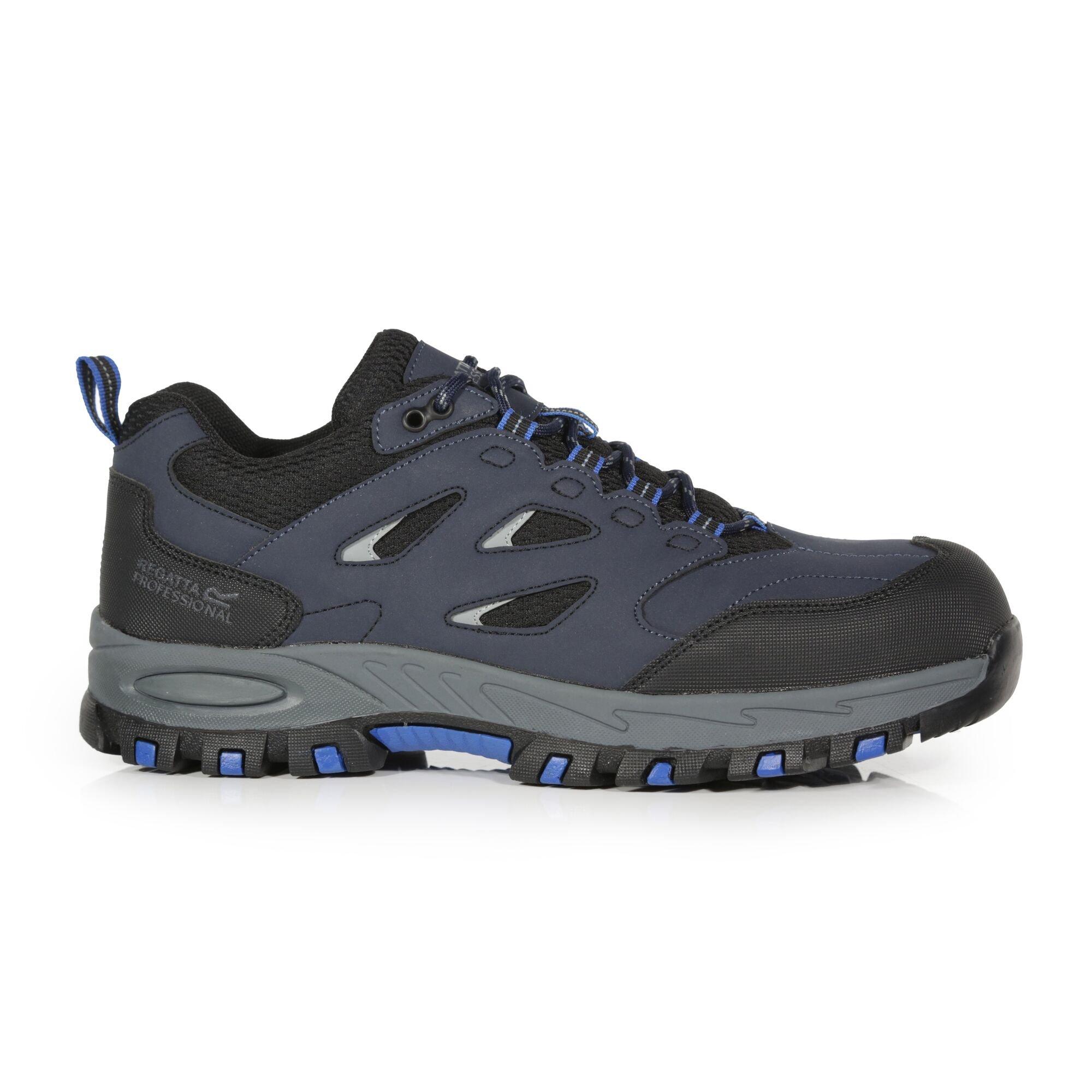 Navy Oxford Blu - Regatta - Unisex Mudstone Low Water-Resistant Steel Toe Cap Boots - 2
