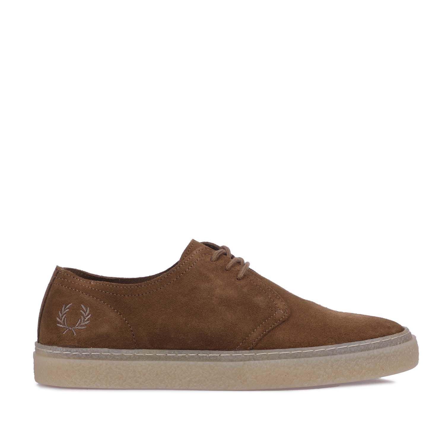 Stone - Fred Perry - Linden Suede Trainers - 1