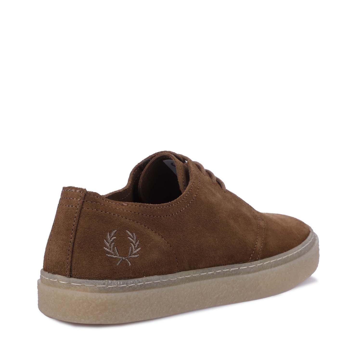 Stone - Fred Perry - Linden Suede Trainers - 3