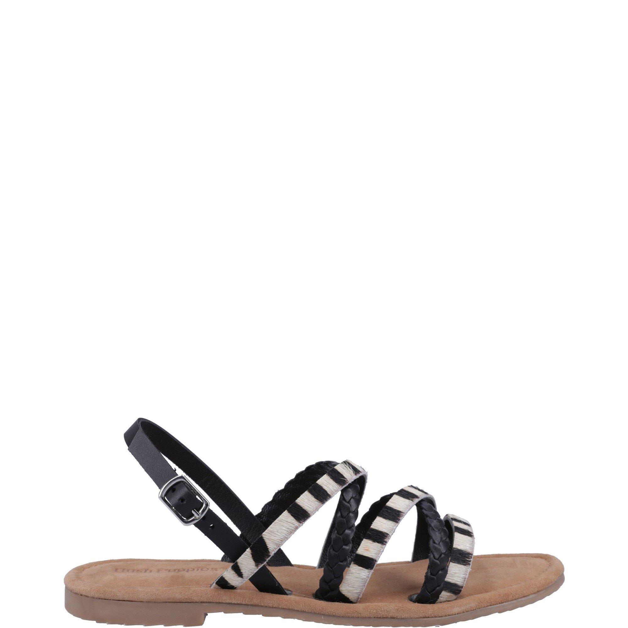 Black - Hush Puppies - Amanda Strappy Sandal - 1