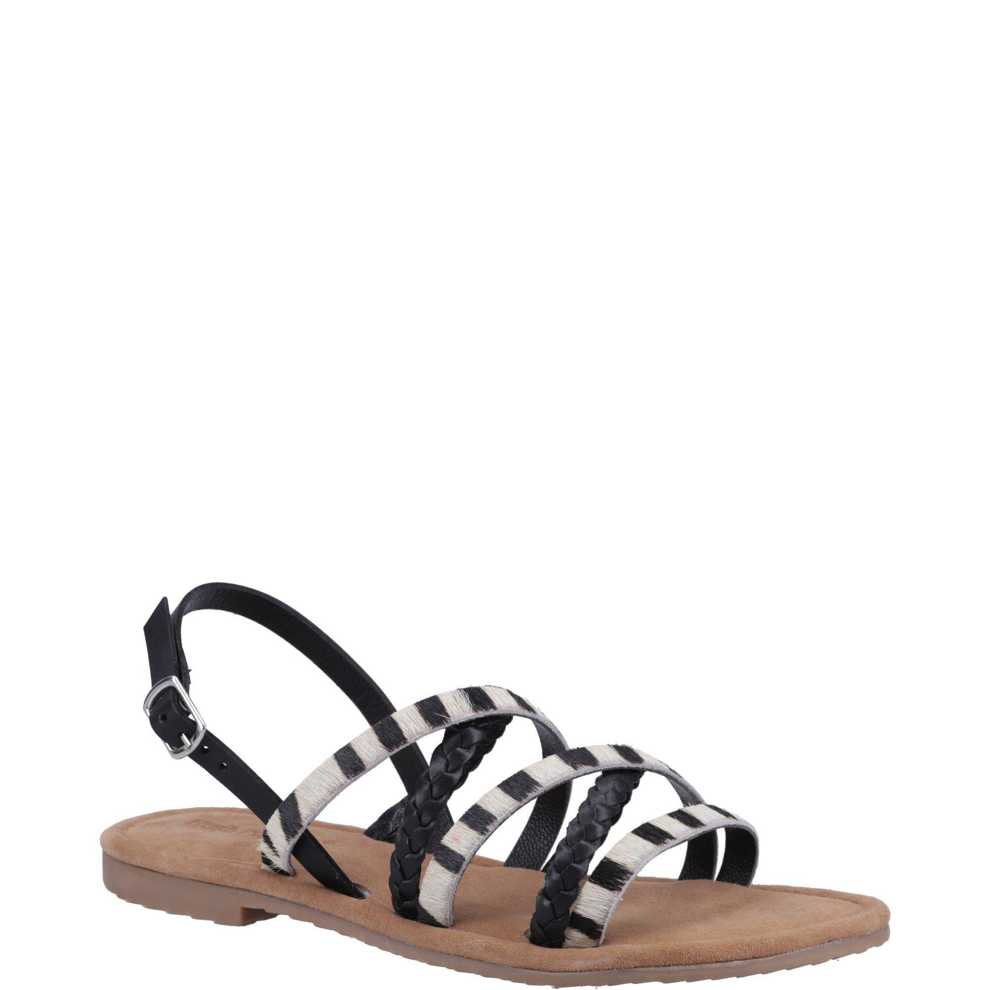 Black - Hush Puppies - Amanda Strappy Sandal - 2