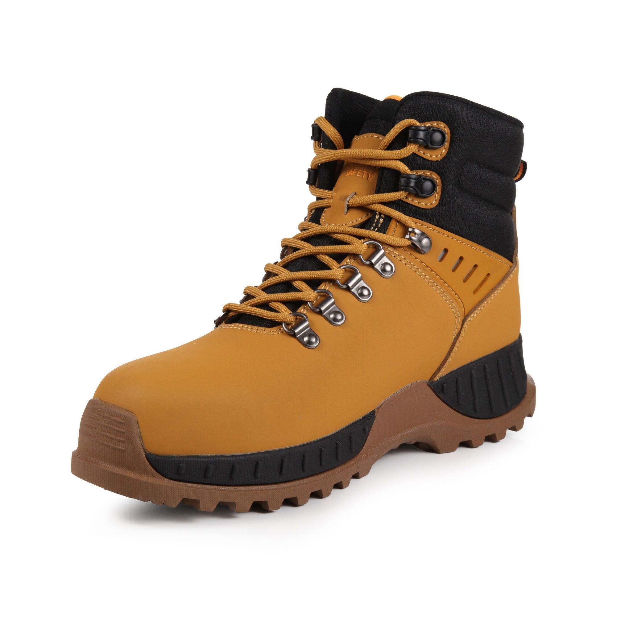Honey/Black - Regatta - Mens Grindstone Waterproof Safety Boots - 3