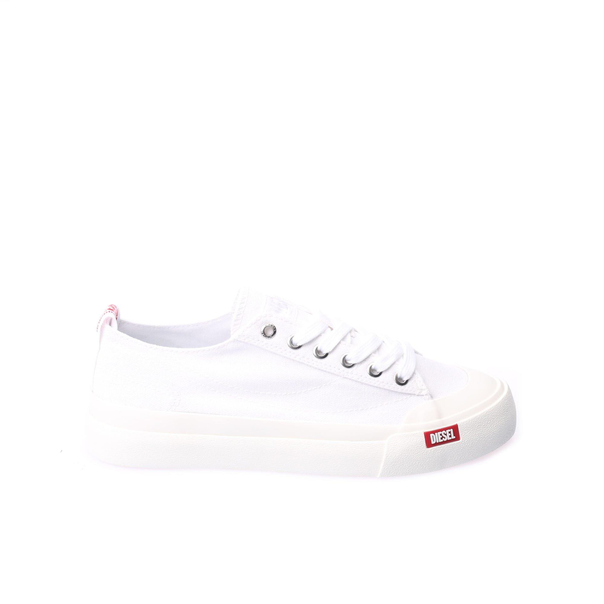 White - Diesel - S-Athos Low Trainers - 1