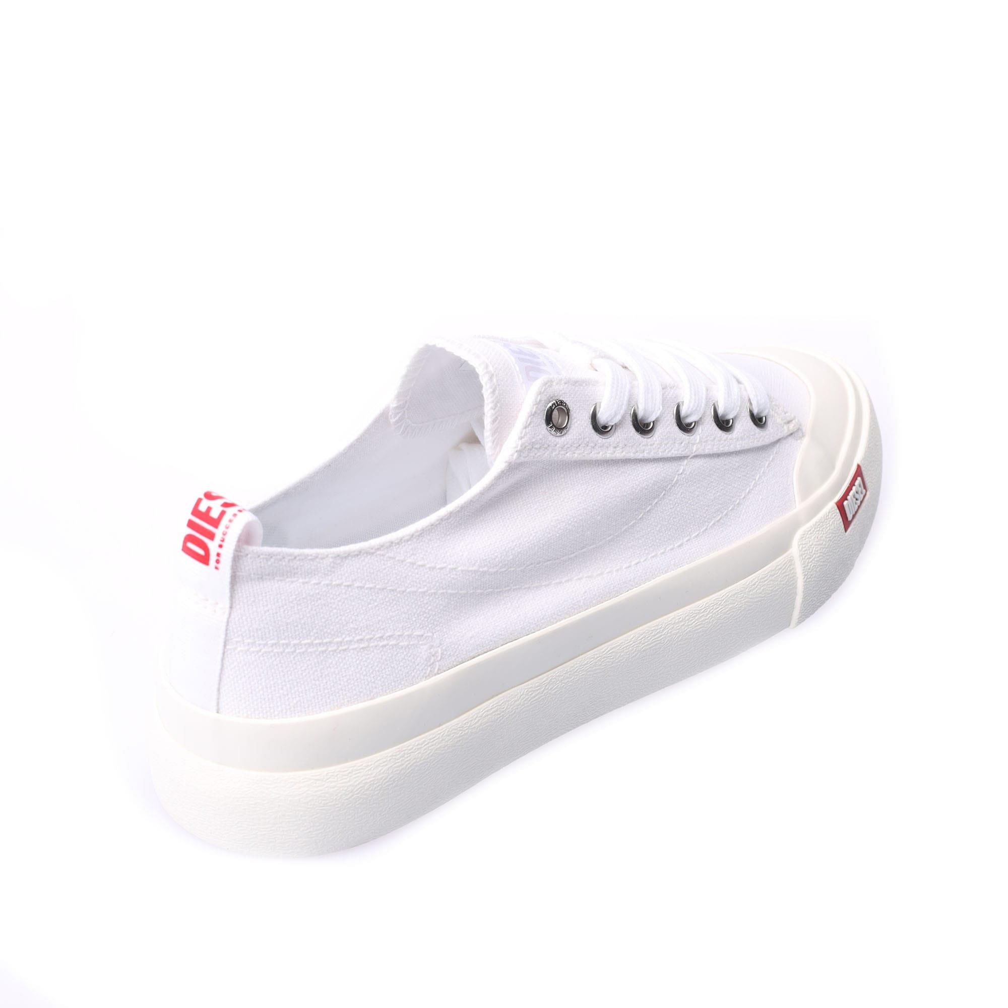White - Diesel - S-Athos Low Trainers - 3