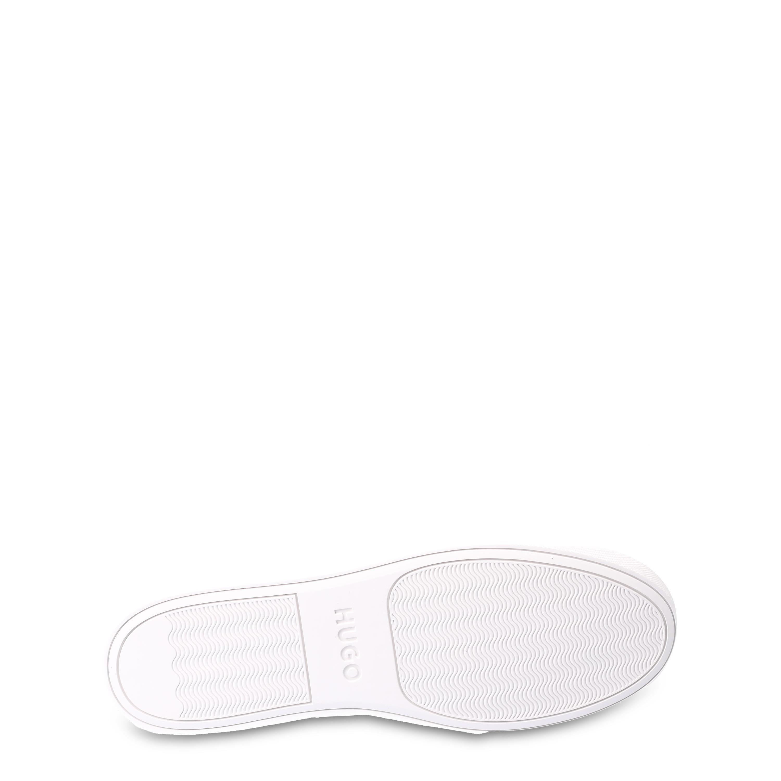 White - Hugo - Morrie Tonal Monogram Trainers - 4