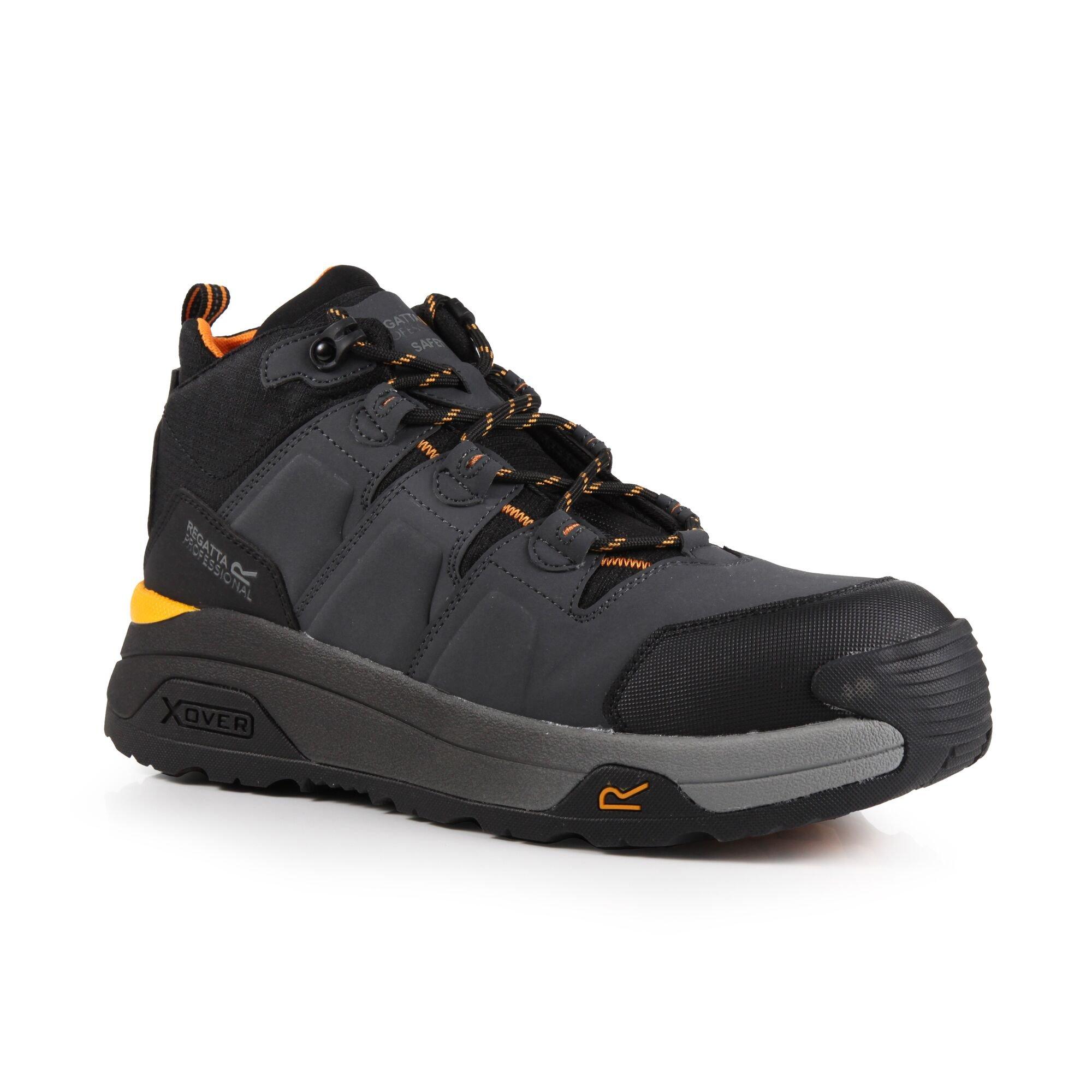 Regatta Men's Hyperfort Safety Hiker - Black Gun Metal - UK 12