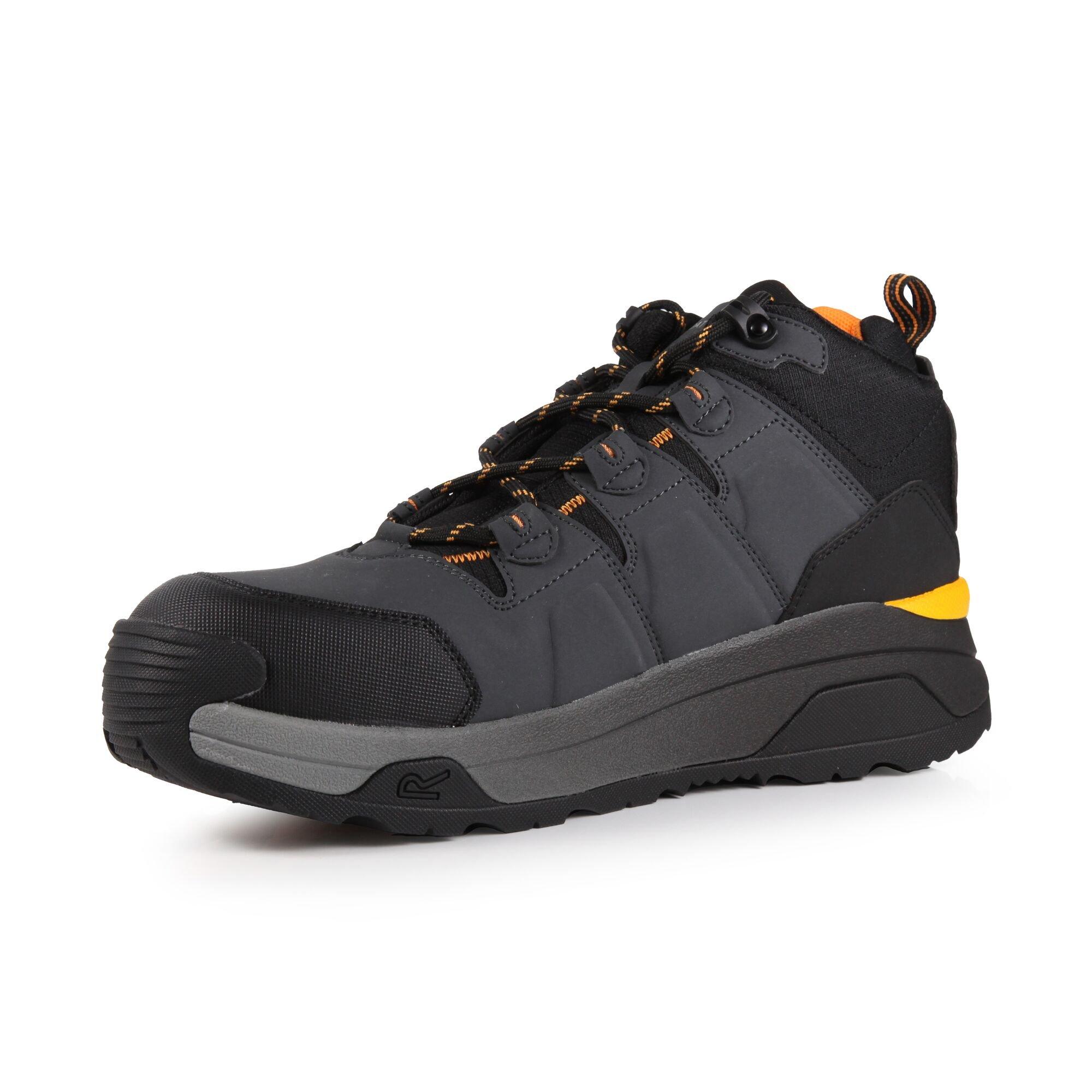 Black Gun Metal - Regatta - Mens Hyperfort Safety Hiker - 3