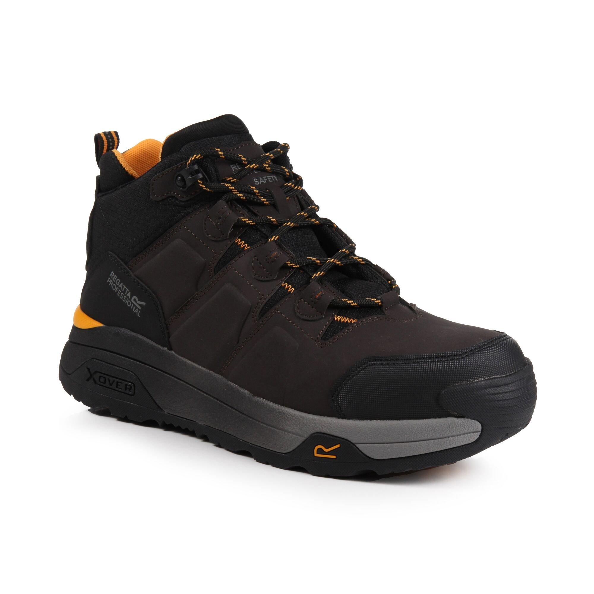 Chestnut Black - Regatta - Mens Hyperfort Safety Hiker - 1