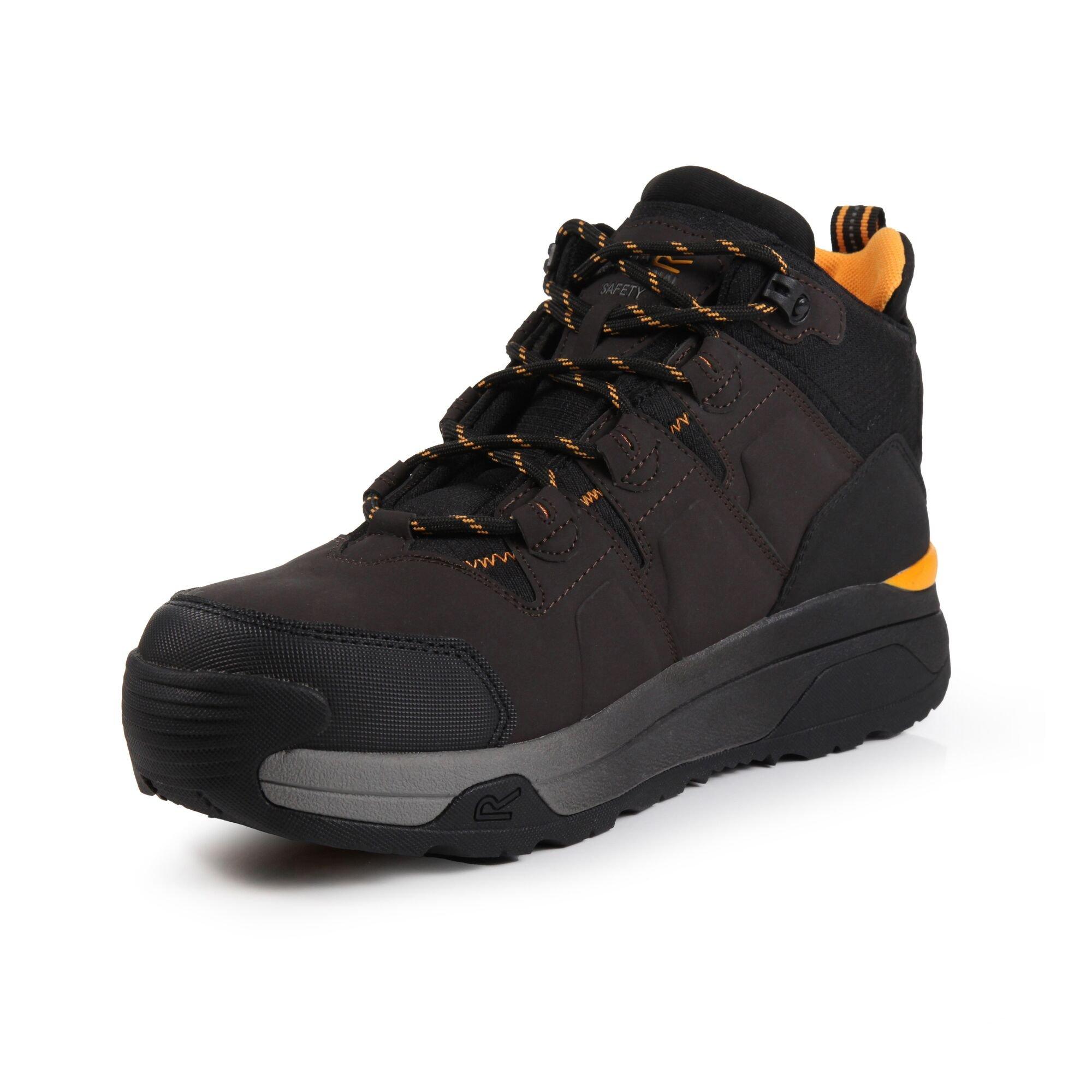 Chestnut Black - Regatta - Mens Hyperfort Safety Hiker - 3