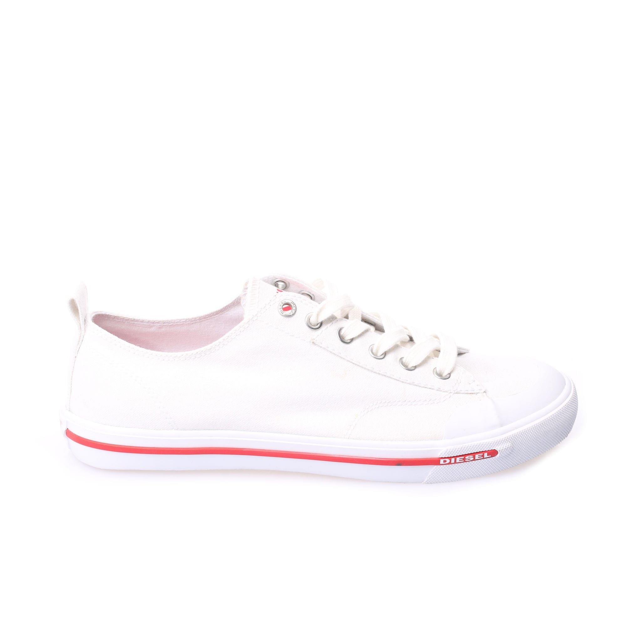 White - Diesel - S-Athos Low Trainers - 1