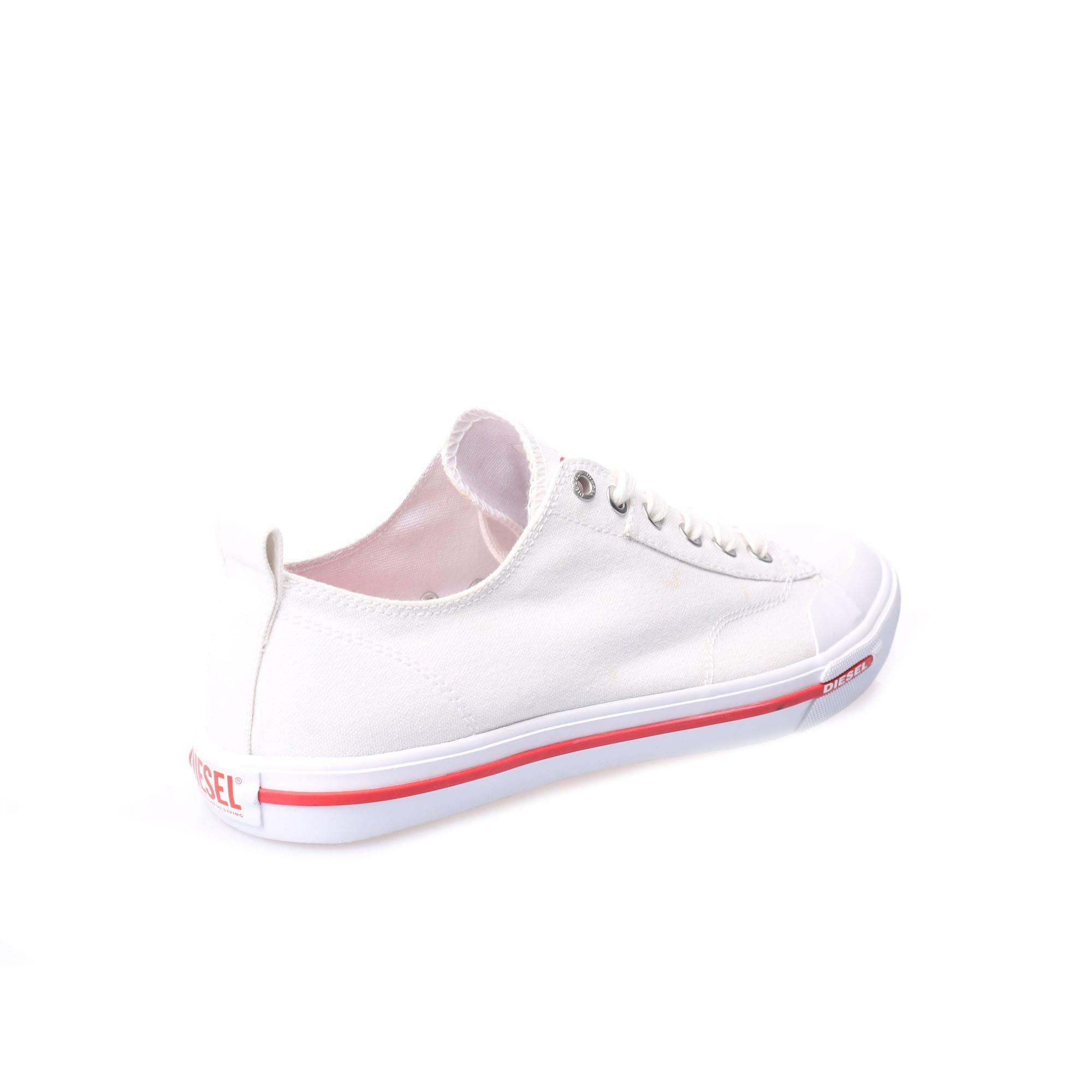 White - Diesel - S-Athos Low Trainers - 3