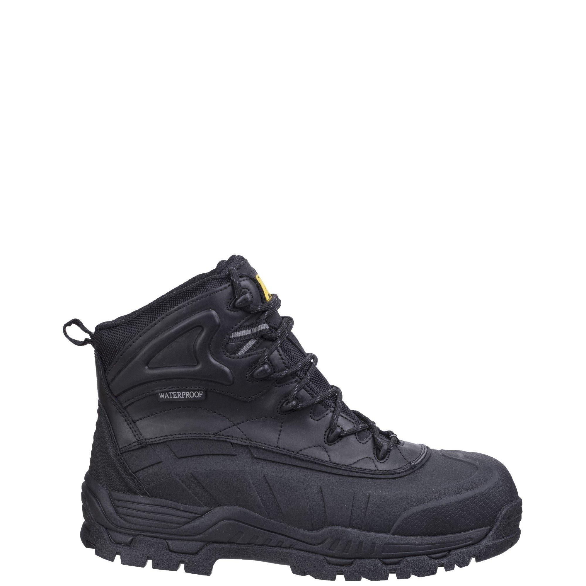 Black - Amblers Safety - FS430 Orca Hybrid Waterproof Non-Metal Safety Boot - 1