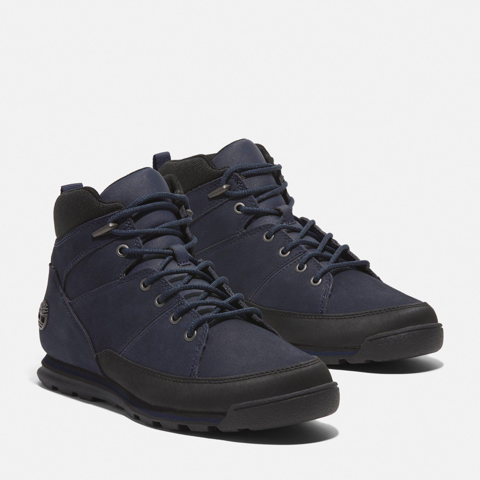 Navy - Timberland - Euro Rock Mid-Lace Up Boot - 3