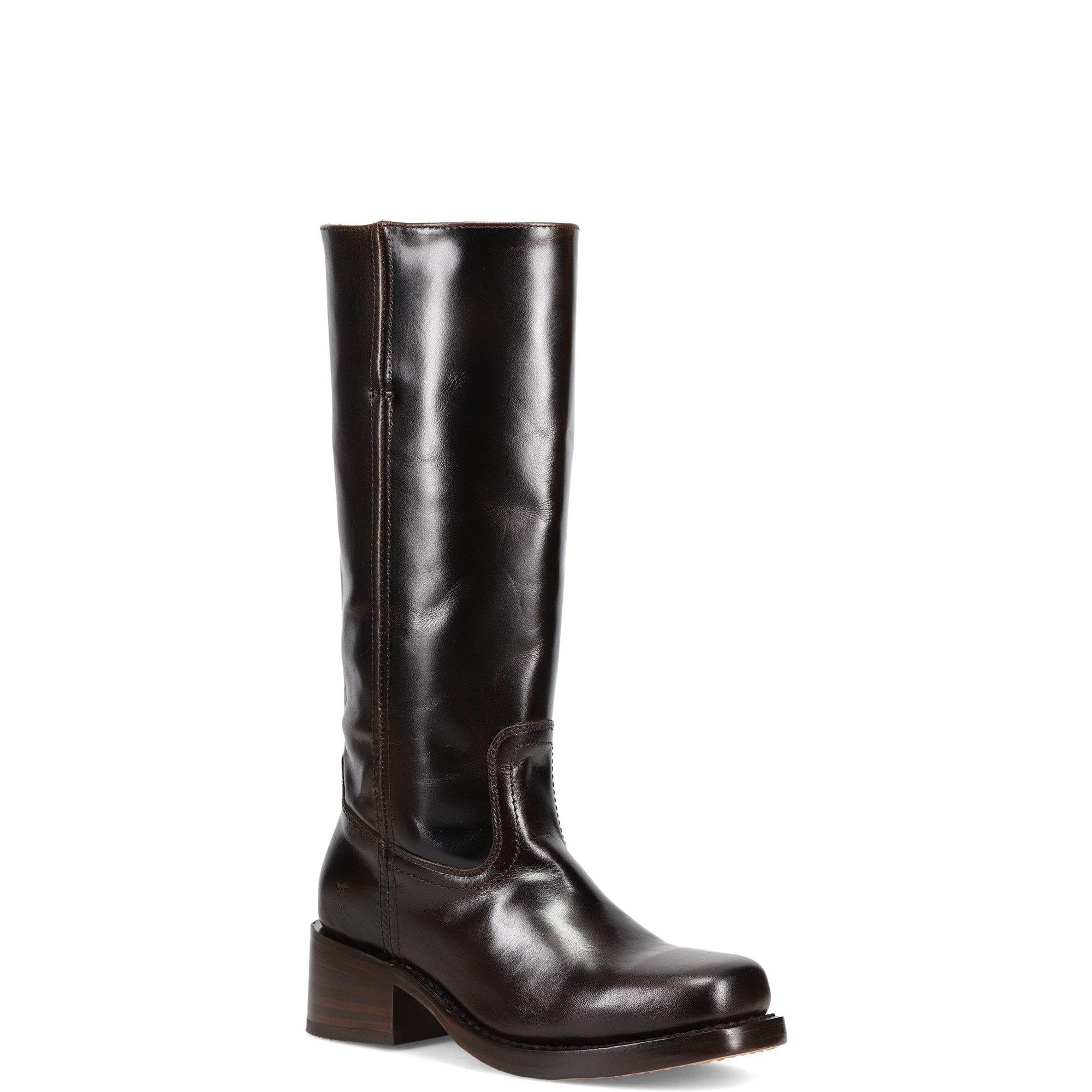 Dark Brown - FRYE - CAMPUS 14L BOOT - 2