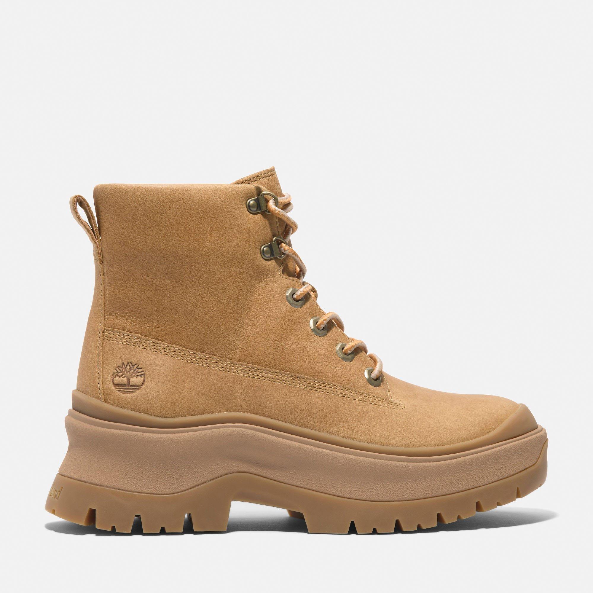 Timberland Women's Roxie Lane Mid-Lace Up Boot - White - UK 6