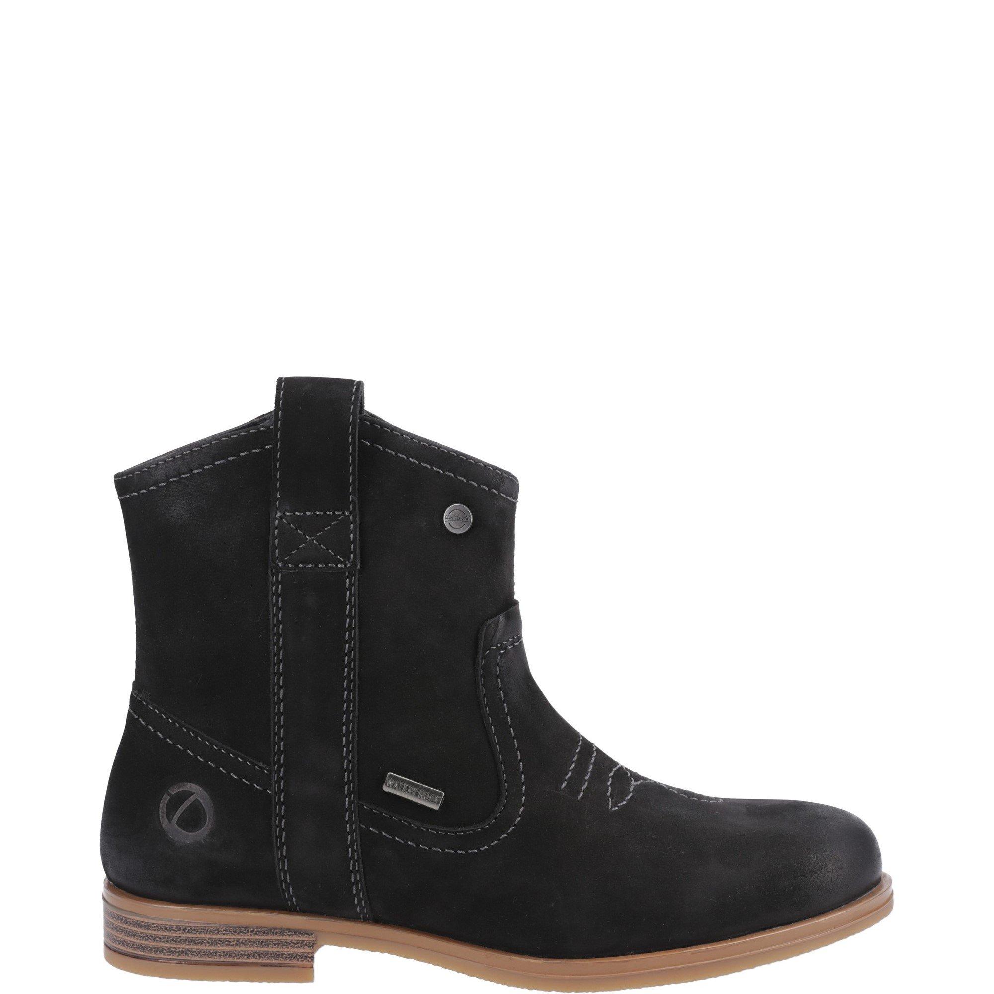Black - Cotswold - Signet Ankle Boots - 1