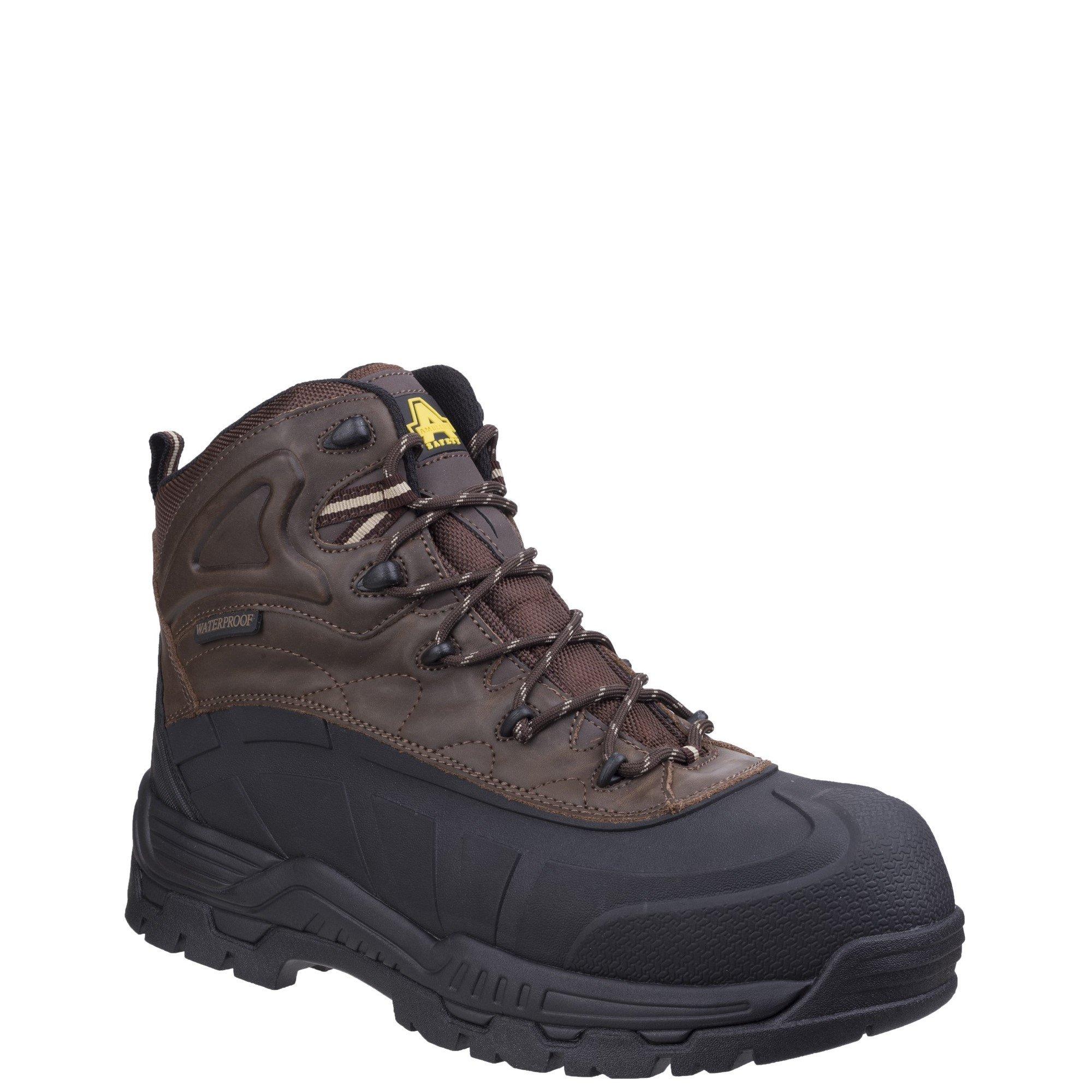 Brown - Amblers Safety - FS430 Orca Hybrid Waterproof Non-Metal Safety Boot - 2