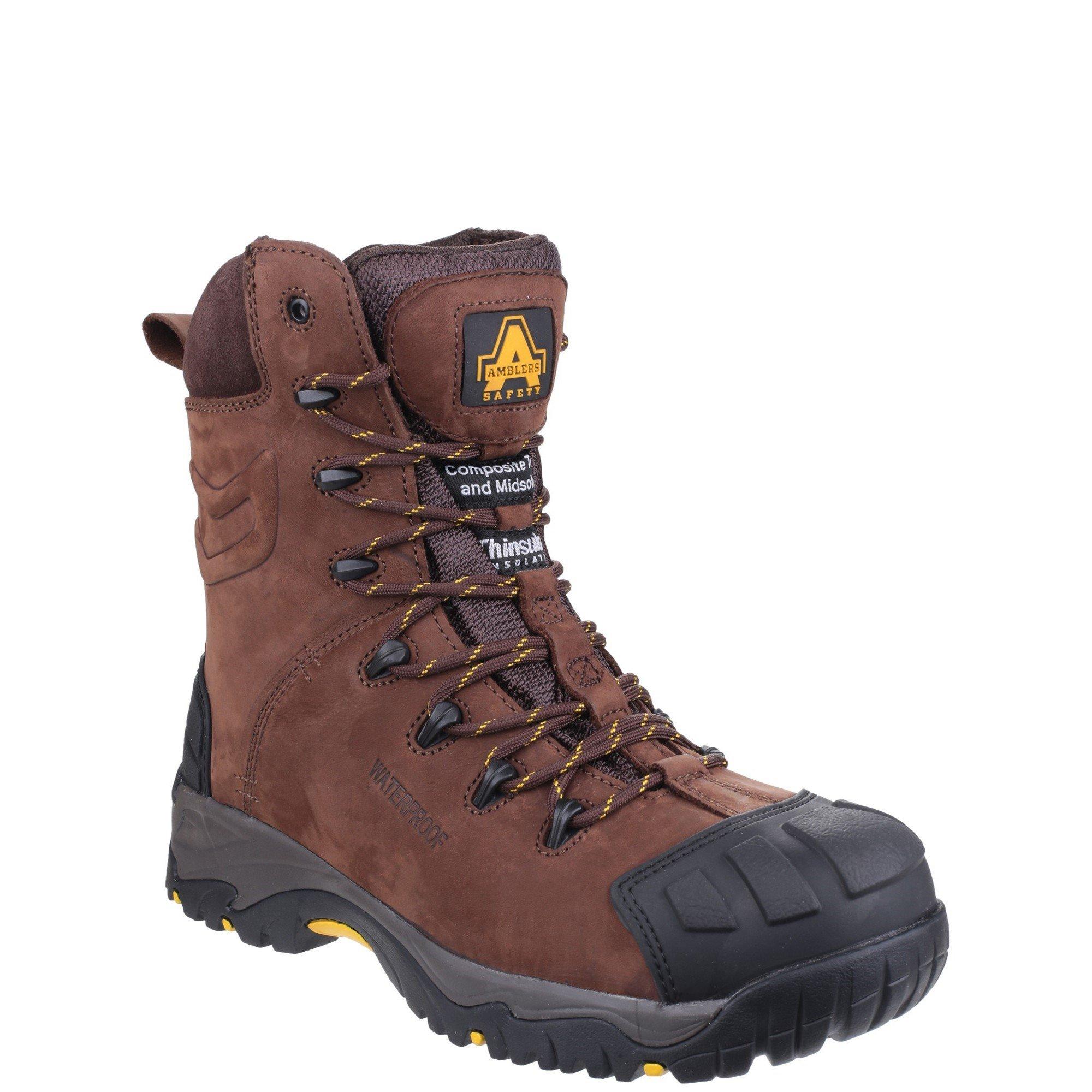Brown - Amblers Safety - AS995 Pillar Hi-leg Safety Boot - 2