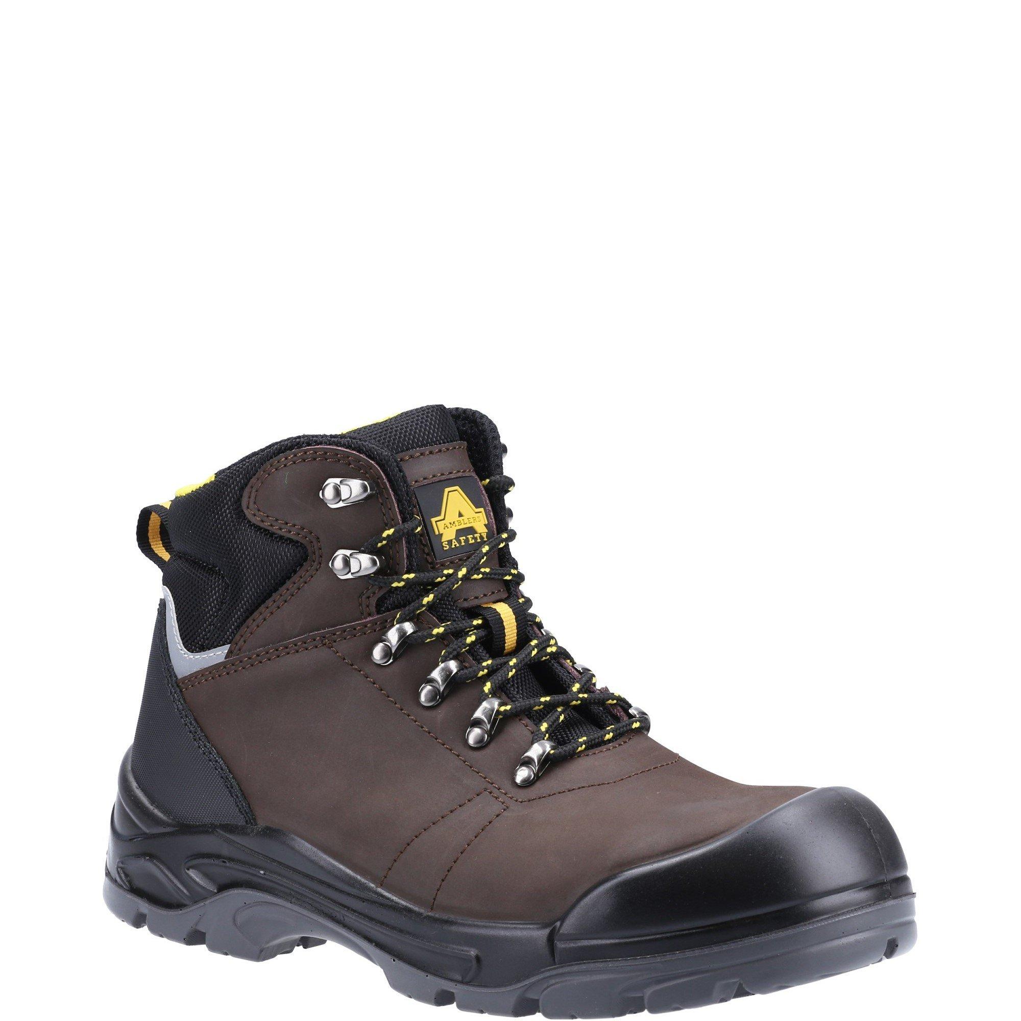 Brown - Amblers Safety - AS203 Laymore Water Resistant Leather Safety Boot - 2