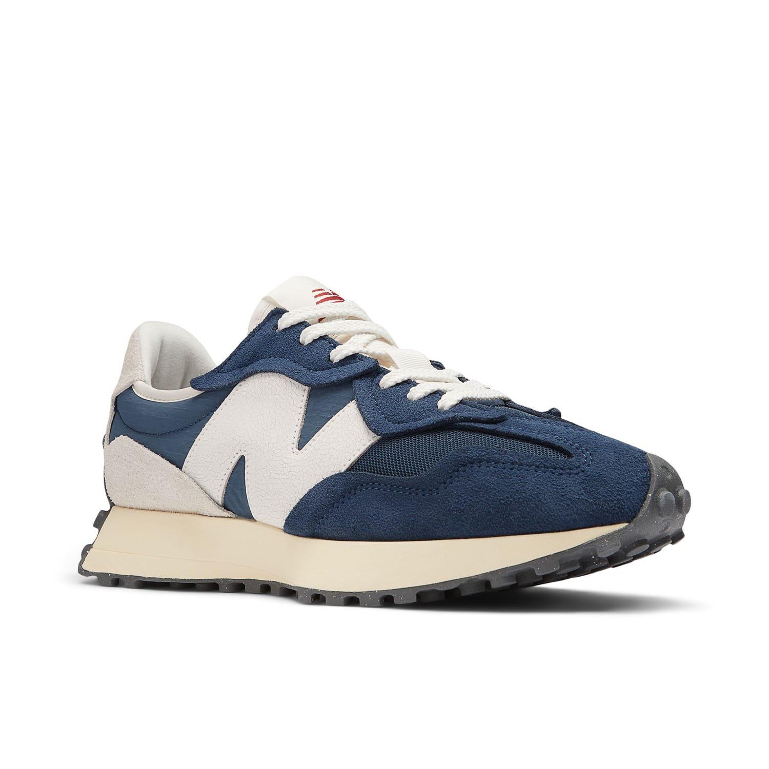 Navy - New Balance - 327 Trainers - 2